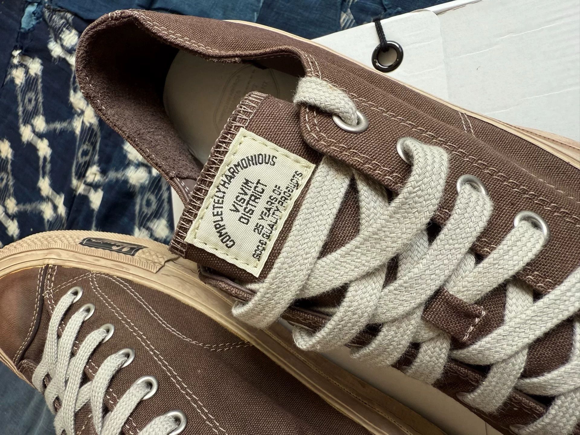 Visvim VISVIM 25AW Skagway LO Mud-Dyed Canvas Sneakers Size US 9 / EU 42 - 8 Thumbnail