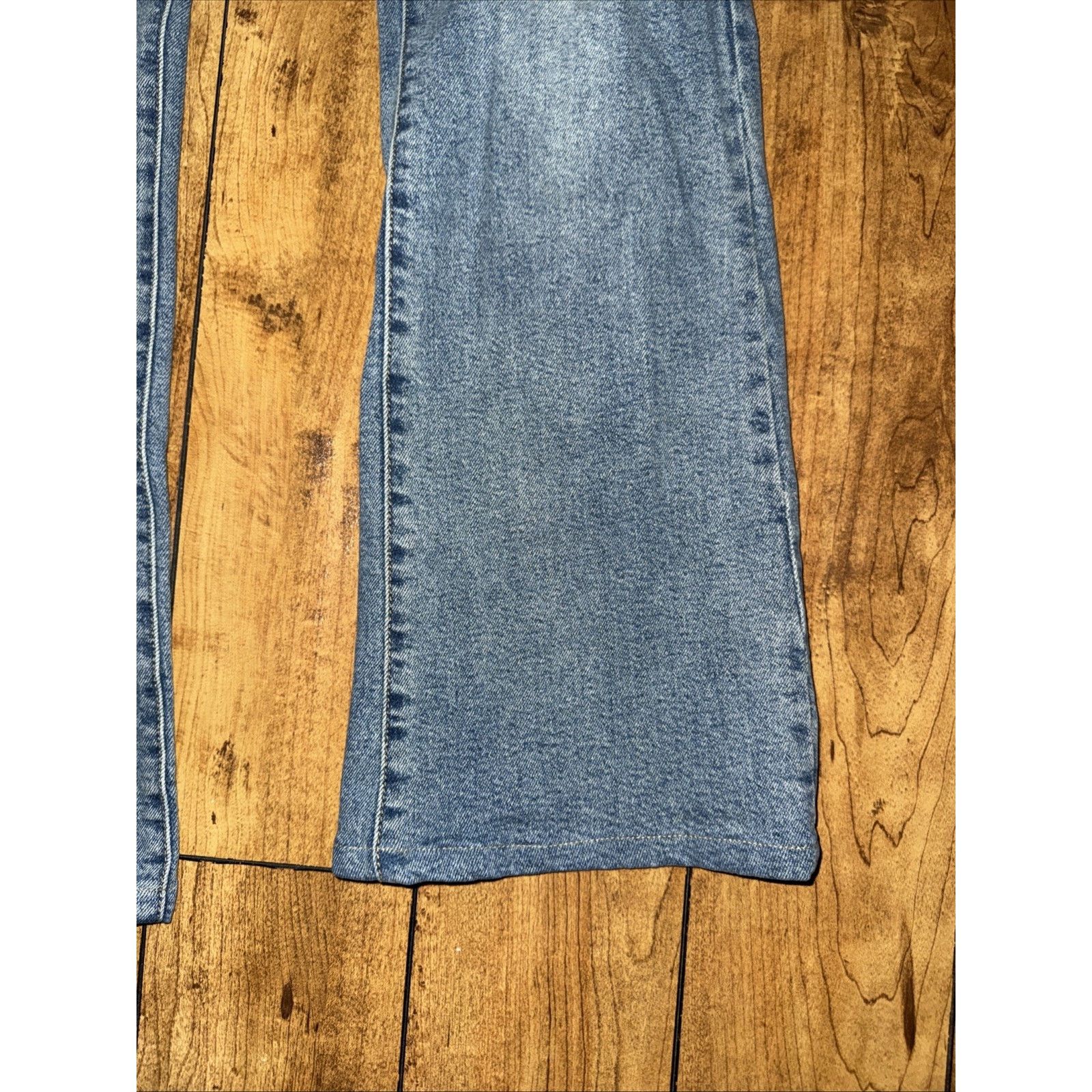 Vintage Oliver Logan Button Fly Jeans Blue 32x31 Flared Size US 32 / EU 48 - 2 Thumbnail