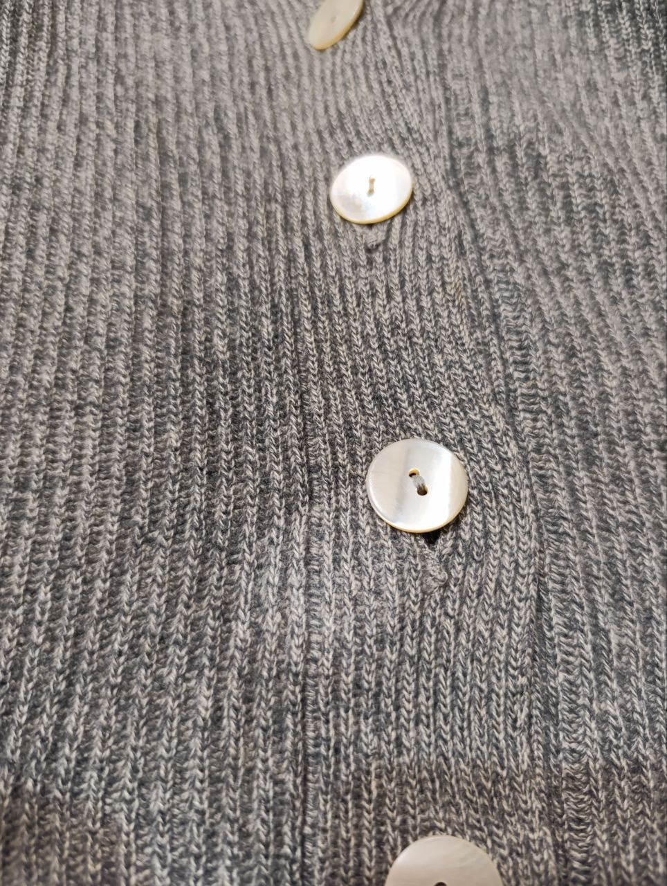 Malo MALO Women's Luxury Pocket Knit Cashmere Cardigan Sweater Size L / US 10 / IT 46 - 16 Thumbnail