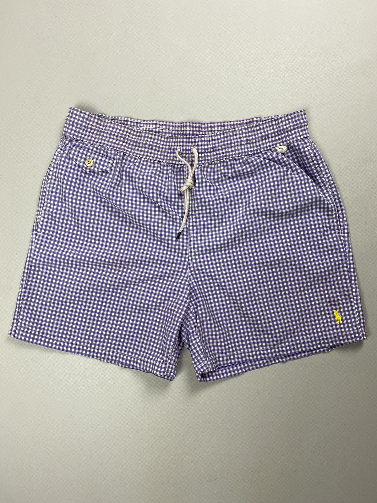 Polo Ralph Lauren Polo Ralph Lauren men’s checked swimming Surfing Shorts Size US 34 / EU 50 - 1 Thumbnail