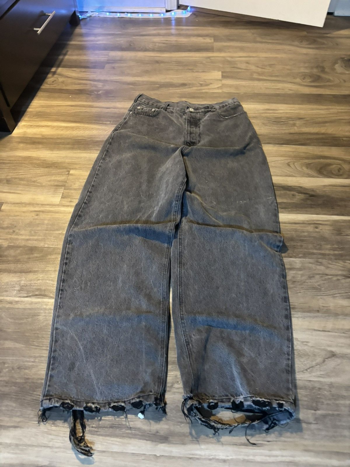 Other WASHED BLACK BAGGY DENIM Size US 32 / EU 48 - 1 Thumbnail