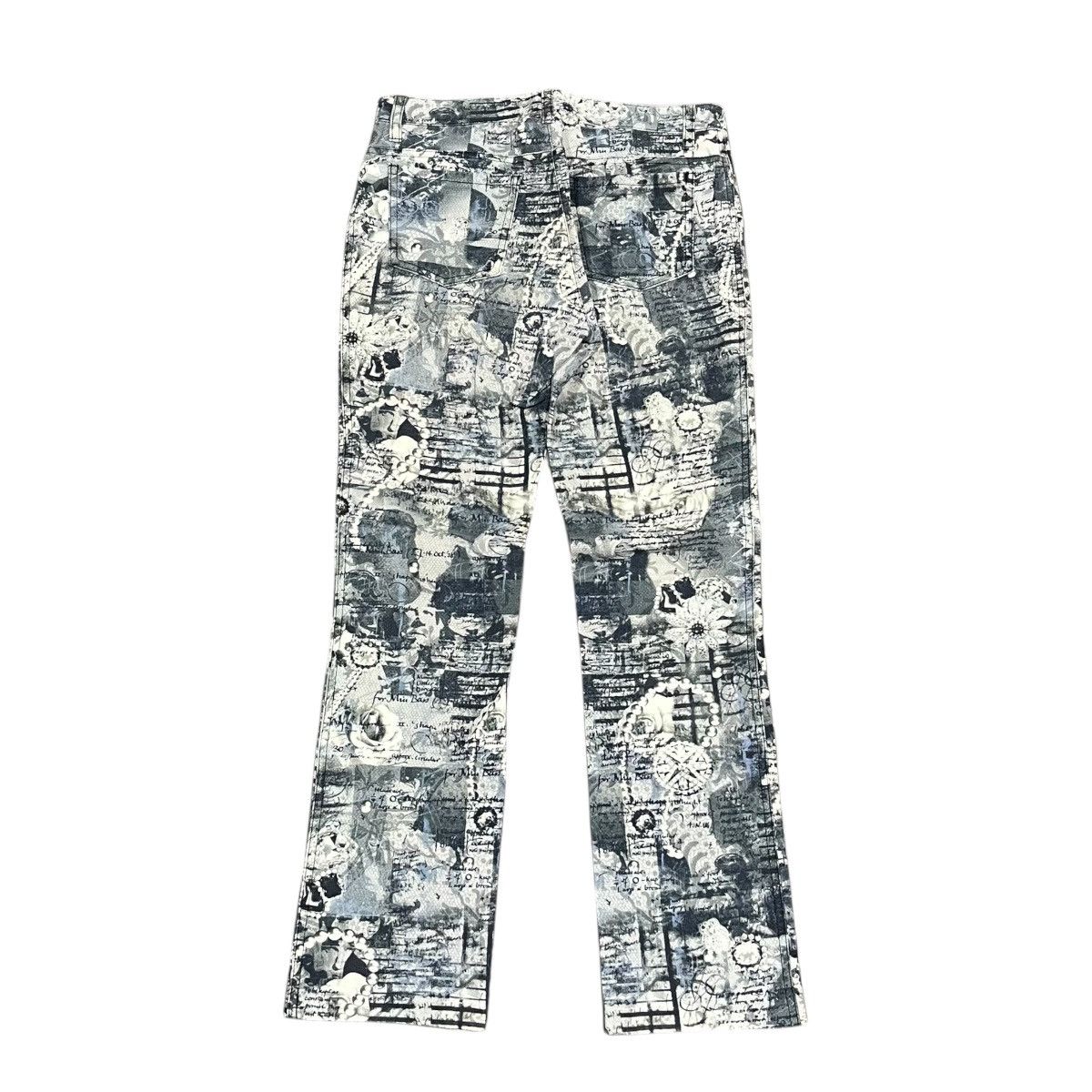 Seditionaries Bat-su Neutral Tone Visul Poetry Stretch Pant Size US 26 / EU 42 - 5 Thumbnail