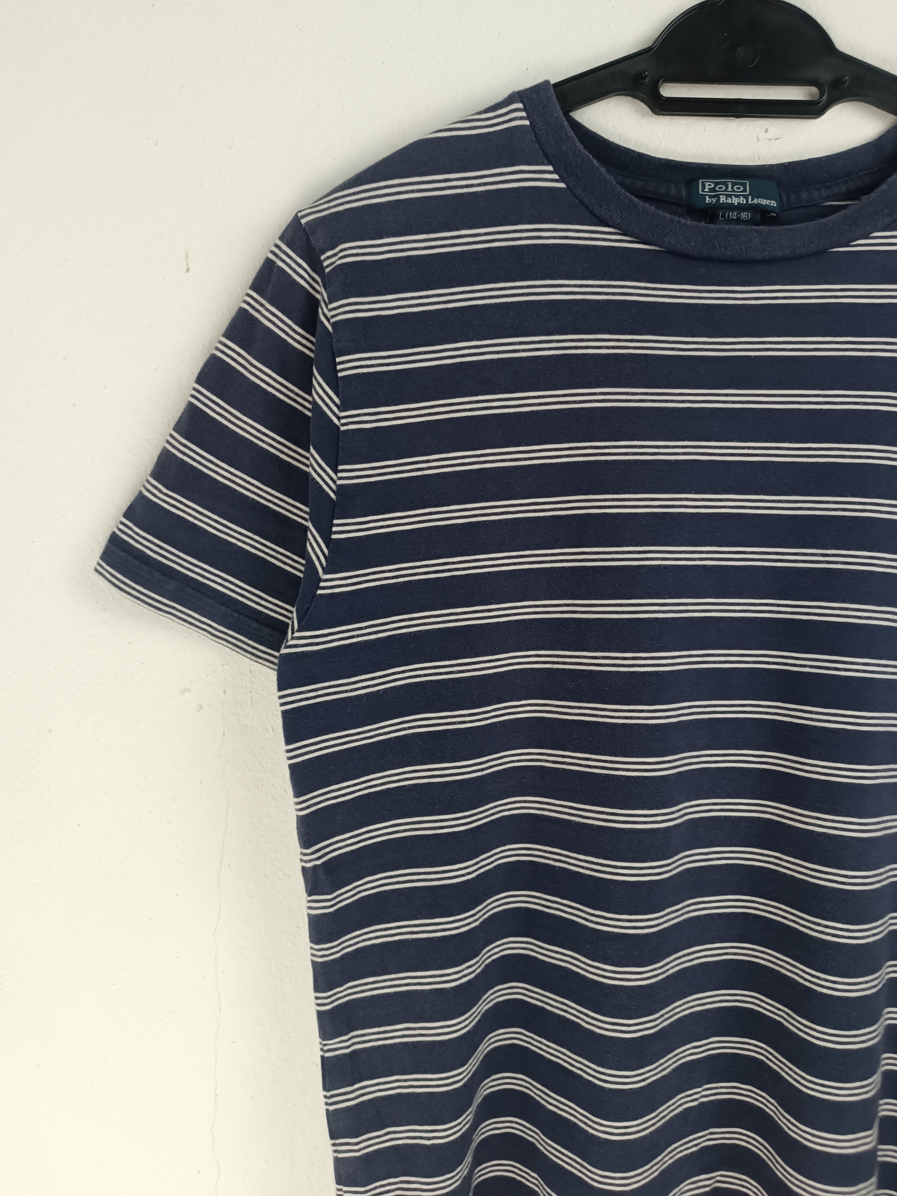 Polo Ralph Lauren VINTAGE POLO RALPH LAUREN STRIPES TEE VERY RARE Size US S / EU 44-46 / 1 - 5 Thumbnail