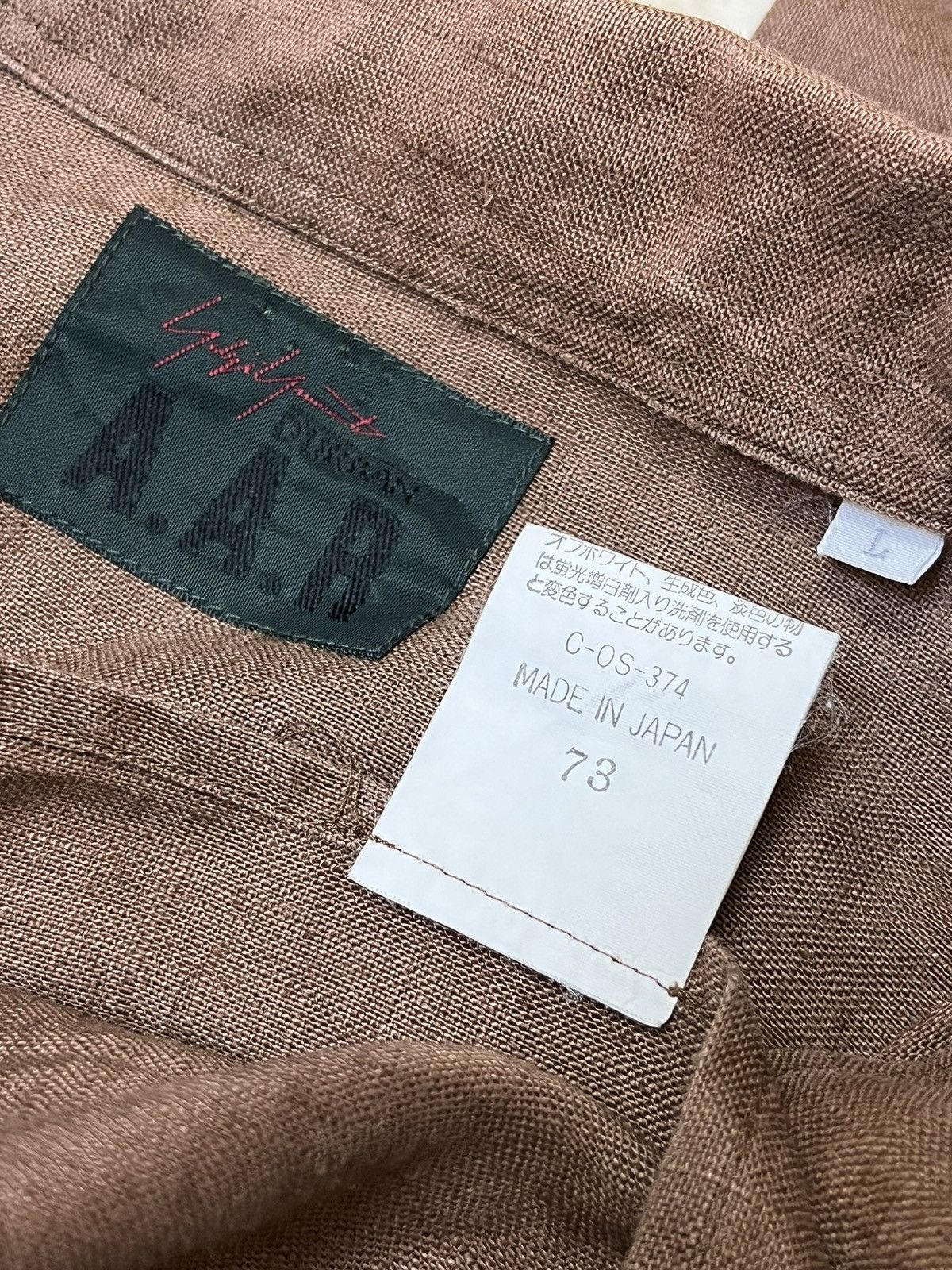 Yohji Yamamoto ARCHIVAL YOHJI YAMAMOTO AAR DURBAN S/S BUTTON UPS SHIRT Size US XL / EU 56 / 4 - 11 Thumbnail