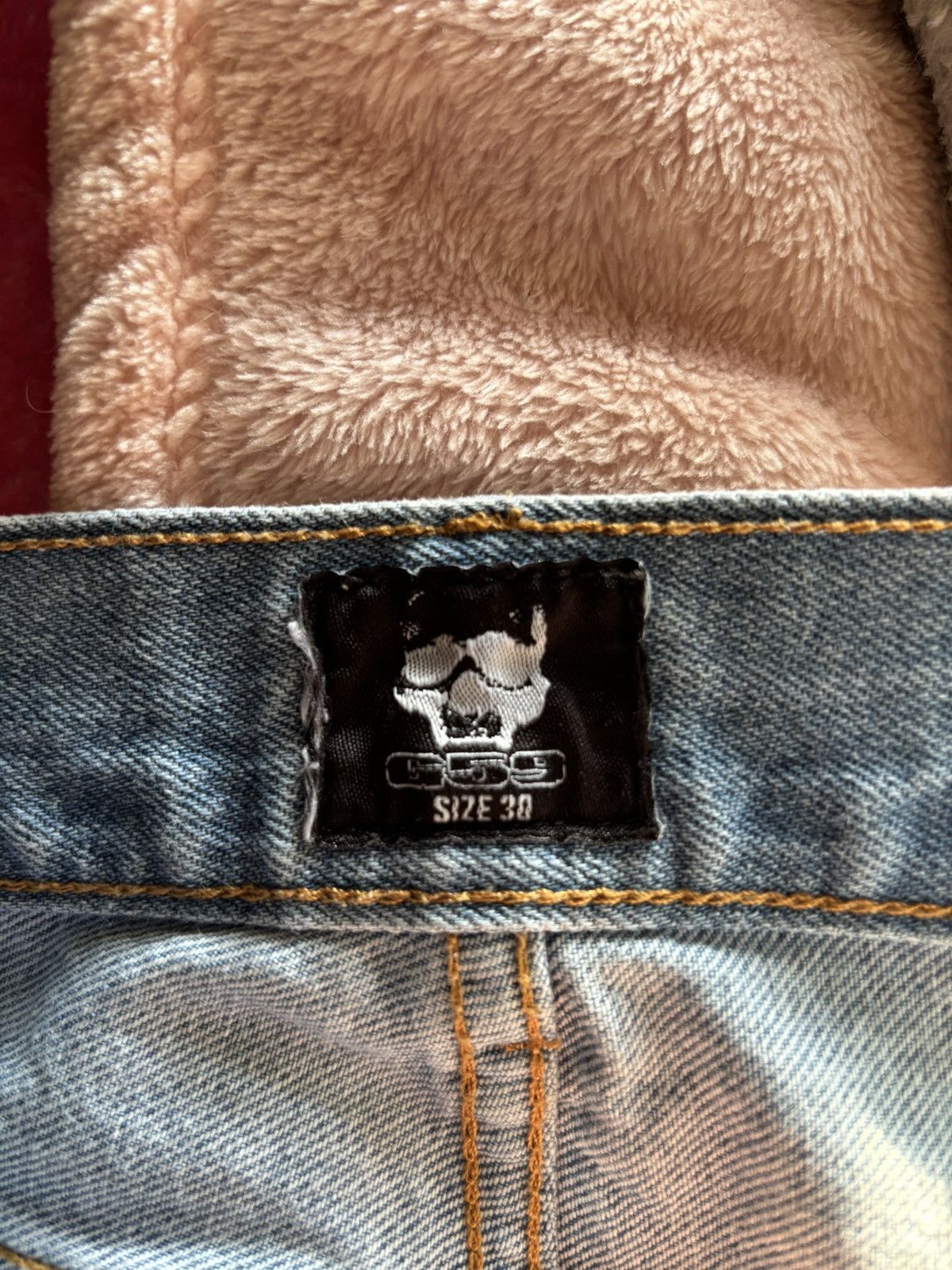 G59 Records g59 logo lightwash blue jeans Size US 30 / EU 46 - 6 Thumbnail