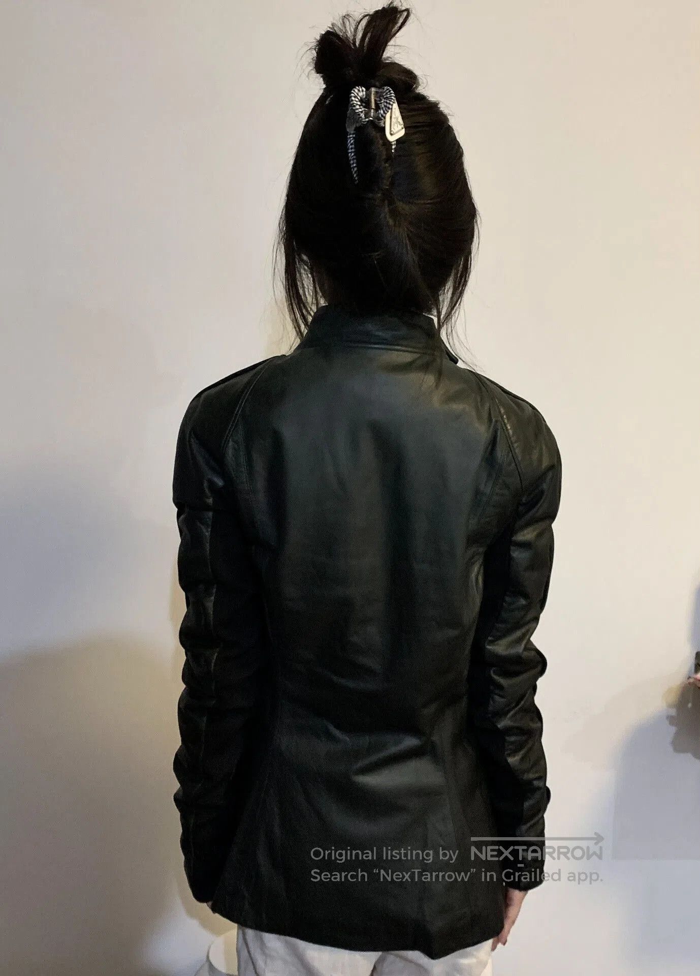 Rick Owens Black Rick Owens Leather Jacket. Size S / US 4 / IT 40 - 6 Thumbnail