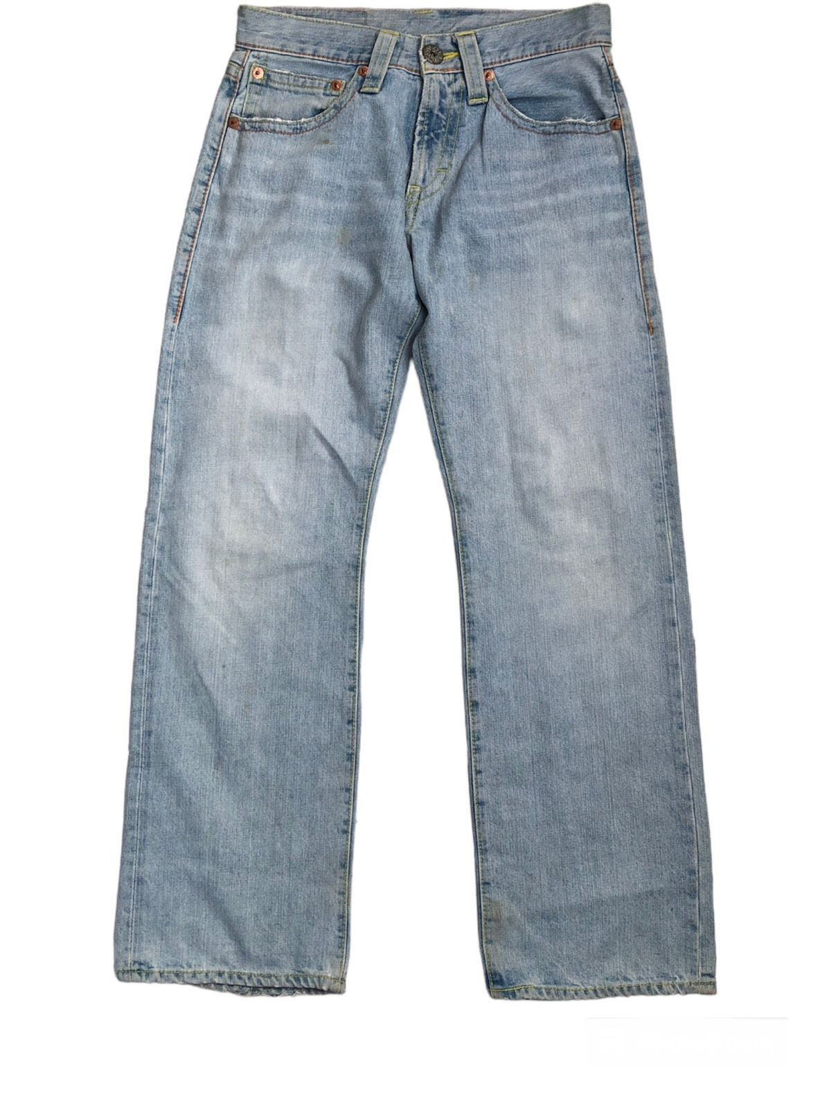 Japanese Brand Vintage cocolulu painted jeans Size US 28 / EU 44 - 4 Thumbnail