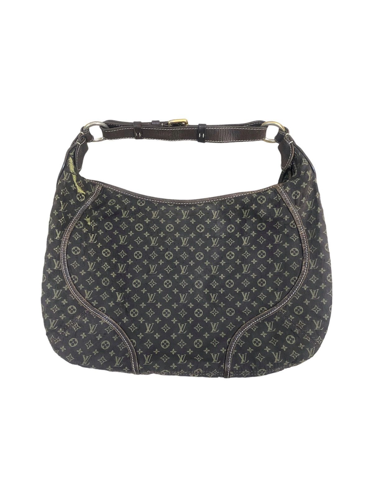 Louis Vuitton Louis Vuitton Monogram Mini Lin Manon MM Shoulder Bag Ebene Size ONE SIZE - 1 Thumbnail