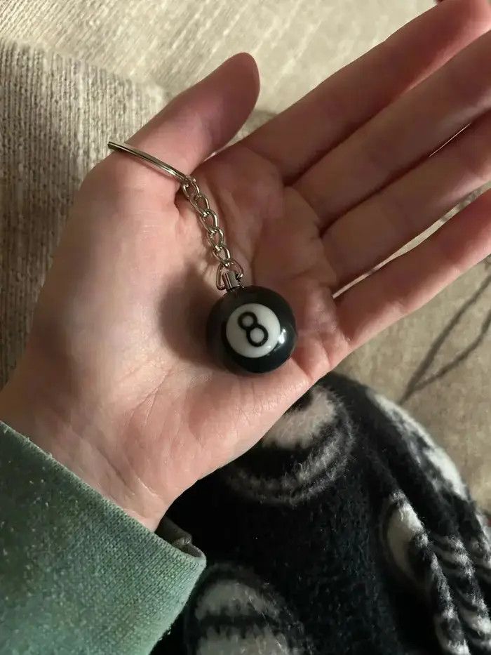 Jewelry Billiard Pool Keychain Size ONE SIZE - 2 Thumbnail