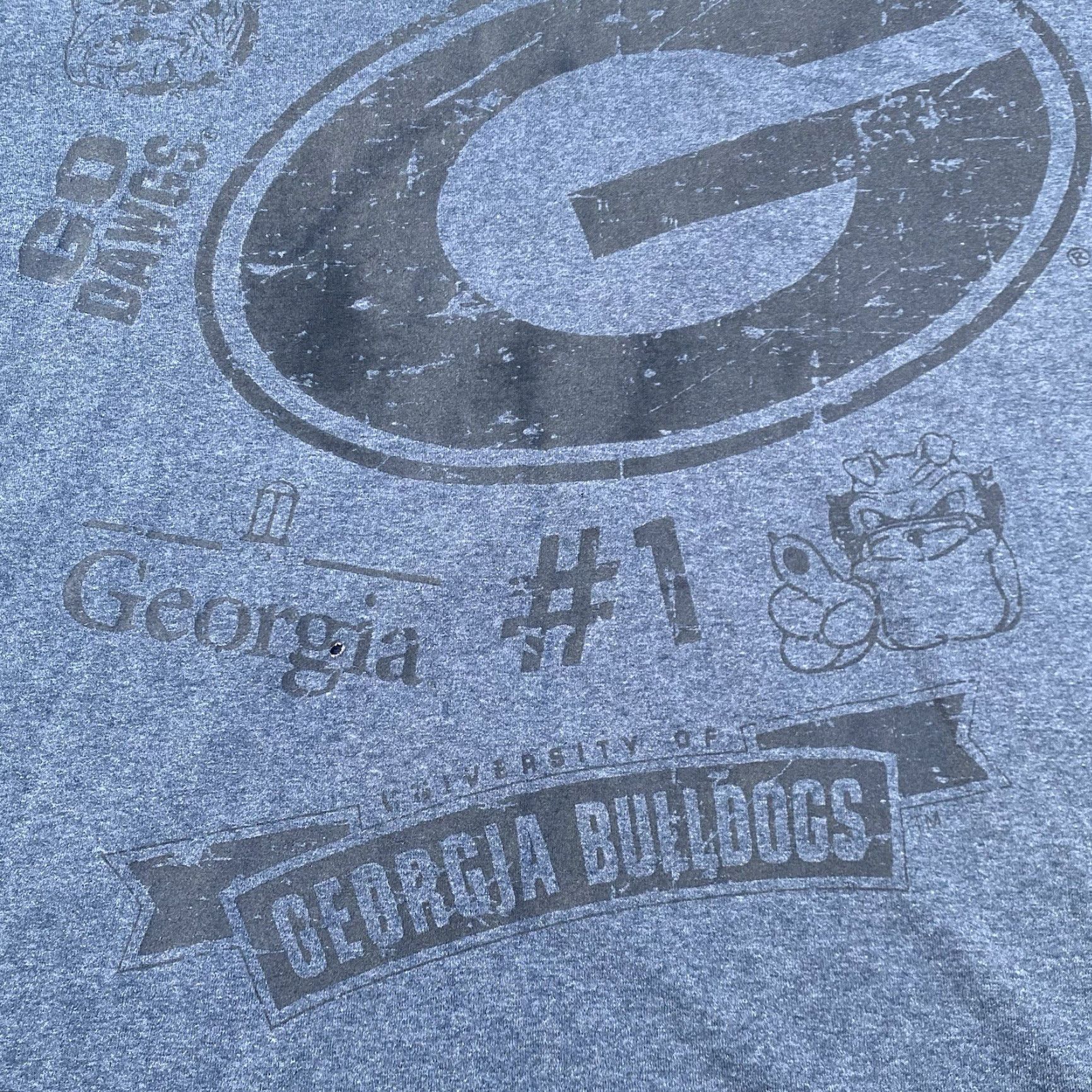 Gloverall VINTAGE Georgia Bulldogs T-Shirt Mens XL Red All over Print RARE 2XL (Unbranded) Size US XL / EU 56 / 4 - 4 Thumbnail