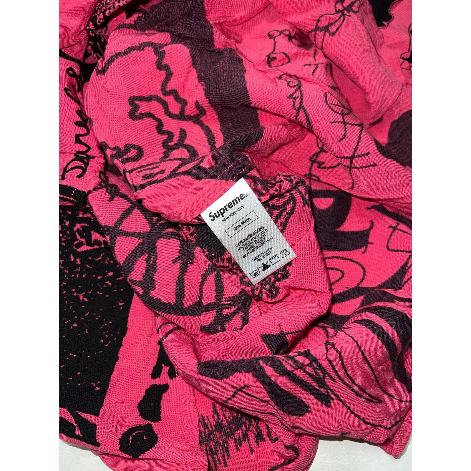 Supreme Supreme SS17 Dream Rayon Shirt Size US M / EU 48-50 / 2 - 3 Thumbnail