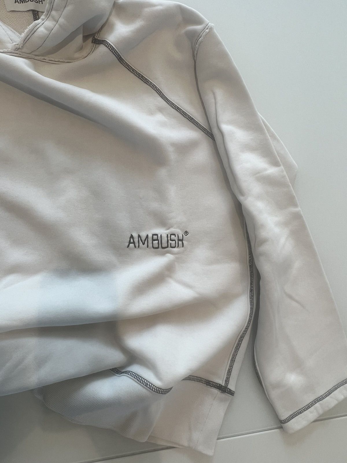 Ambush Design AMBUSH RARE WHITE HOODIE Size US M / EU 48-50 / 2 - 5 Thumbnail