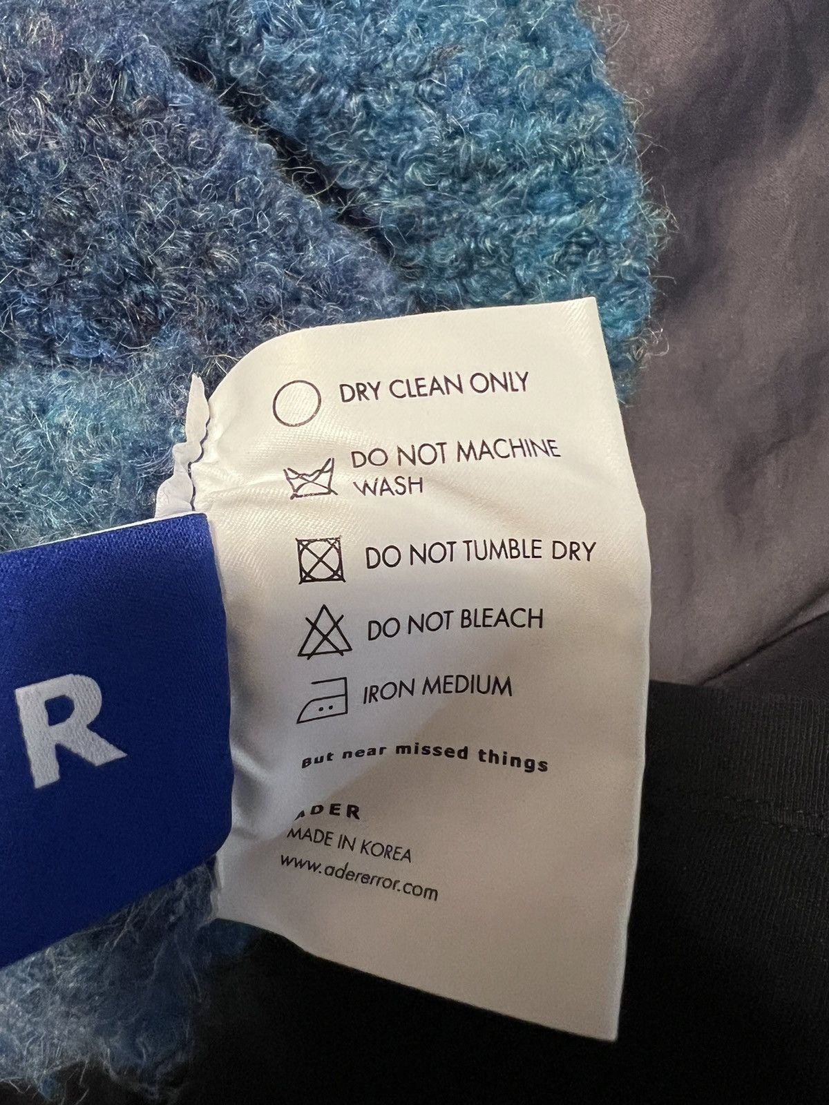 Ader Error 2021 FW Blue Canyon Knit Size US L / EU 52-54 / 3 - 7 Thumbnail