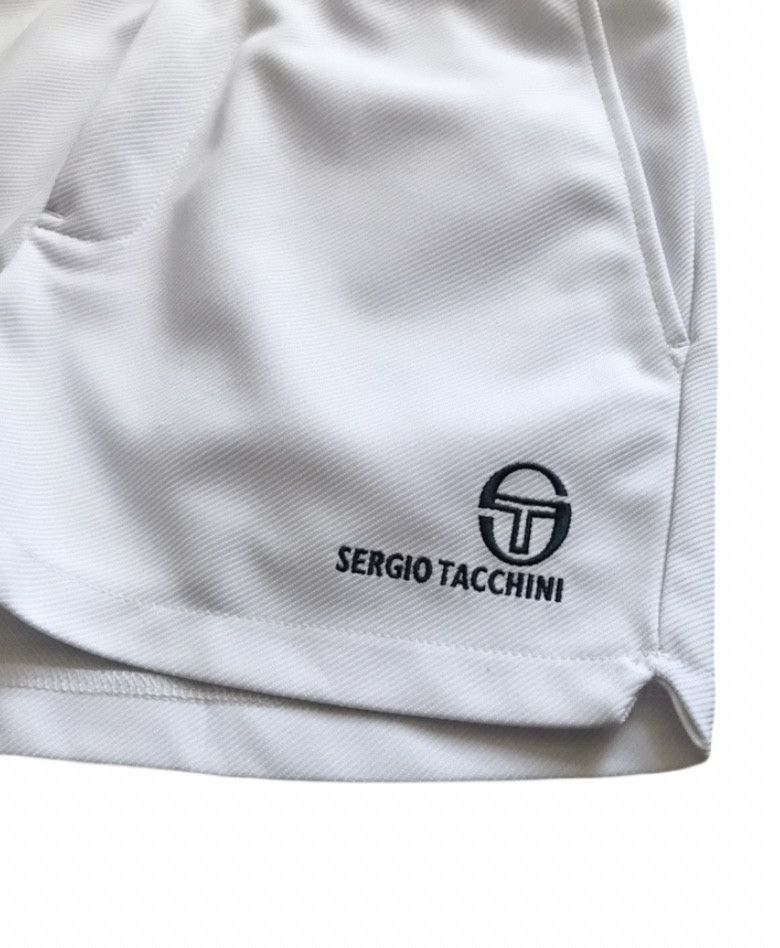 Sergio Tacchini Sergio Tacchini Vintage Tennis Ribbed Shorts White Size US 30 / EU 46 - 3 Thumbnail