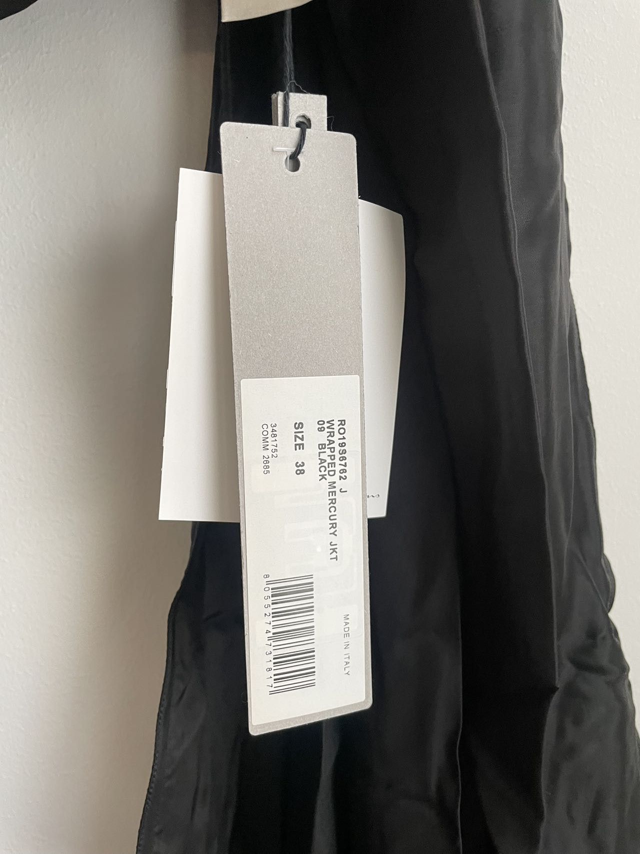 Rick Owens Rick Owens Wrapped Mercury Jacket Size XS / US 0-2 / IT 36-38 - 7 Thumbnail