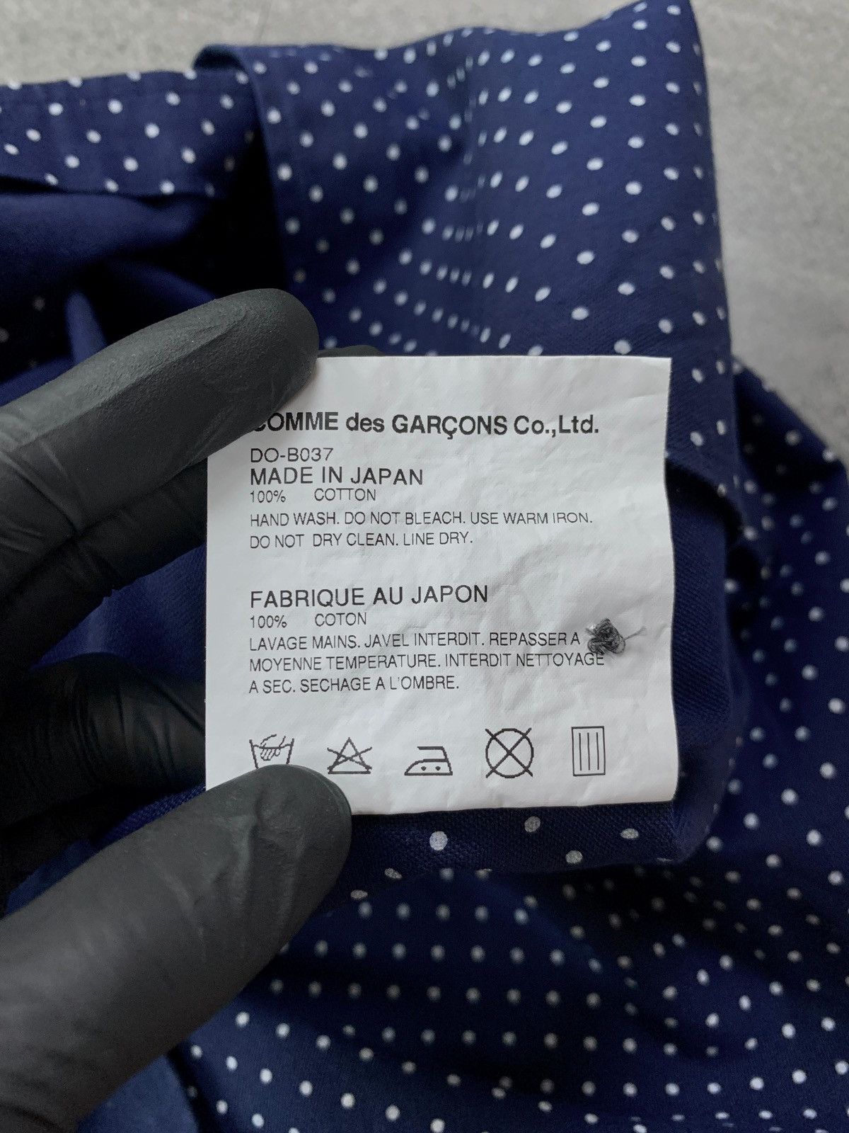 Comme des Garcons Homme Deux Polkadot Shirts Size US L / EU 52-54 / 3 - 9 Thumbnail