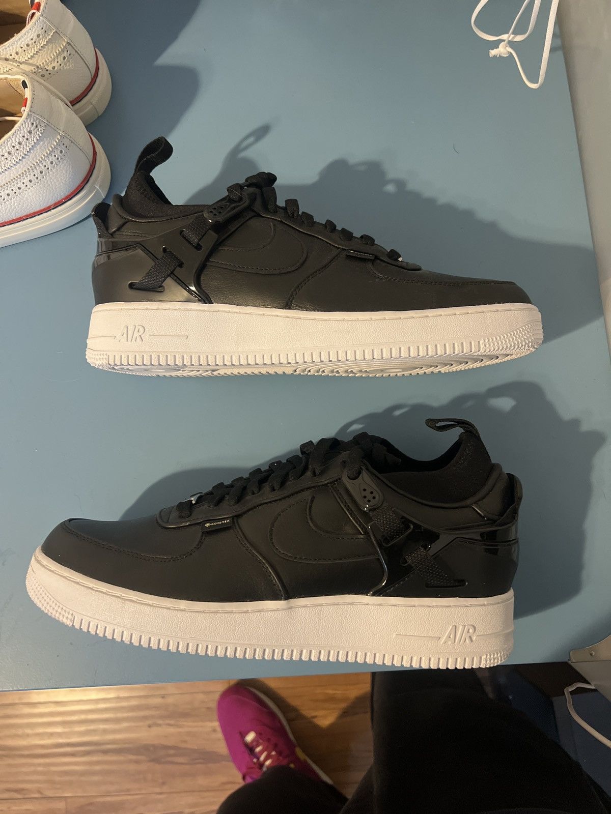 Nike Nike Air Force 1 low Undercover Black Size US 11 / EU 44 - 1 Thumbnail
