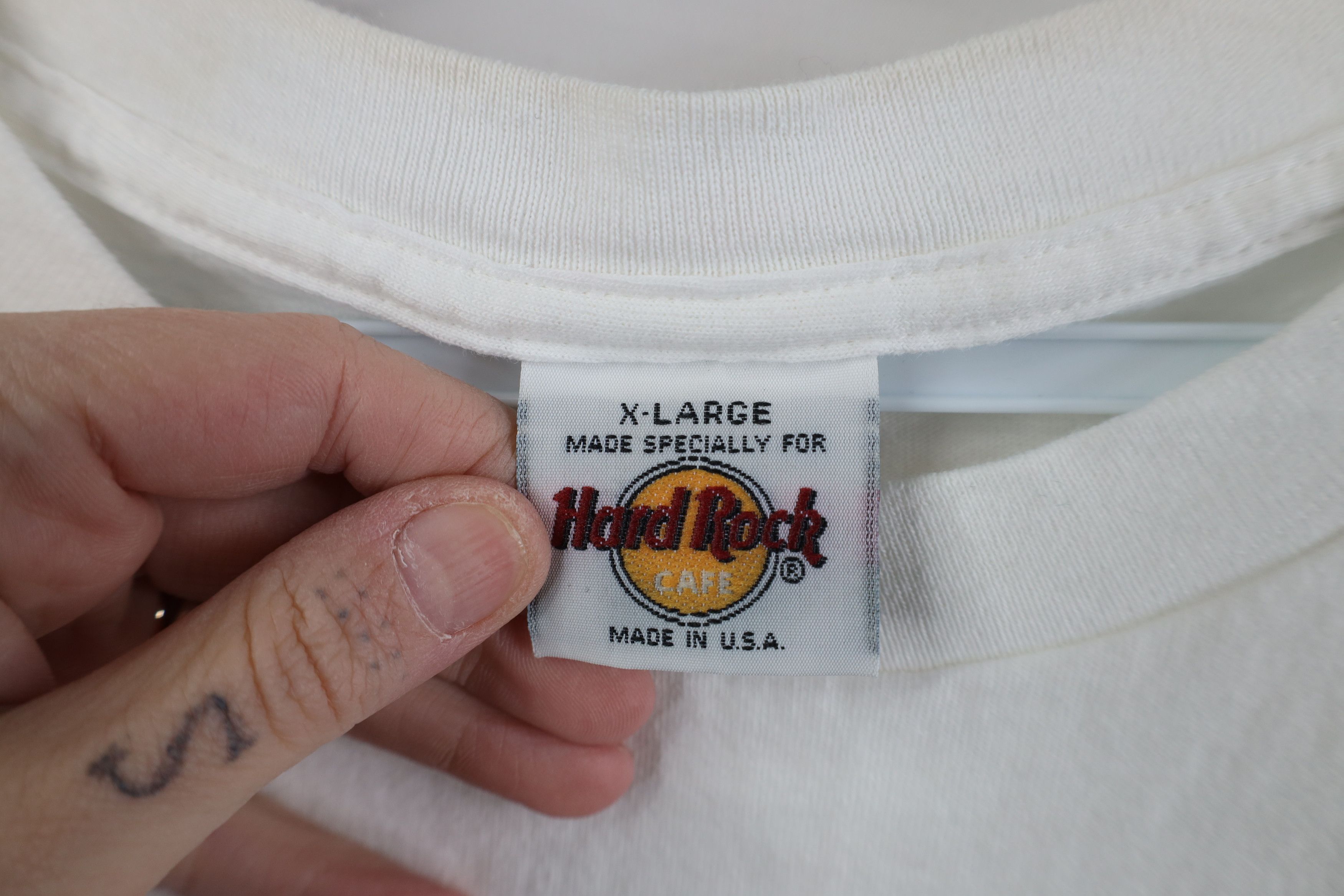 Hard Rock Cafe Vintage 90s Hard Rock Cafe Chicago Short Sleeve T-Shirt USA Size US XL / EU 56 / 4 - 8 Thumbnail