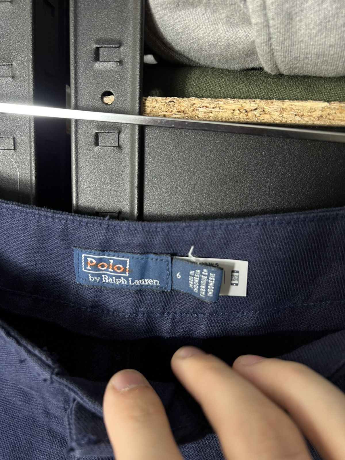 Polo Ralph Lauren Polo Ralph Lauren Pleated Linen Blend Twill Pants Navy Women Size 28" / US 6 / IT 42 - 8 Thumbnail