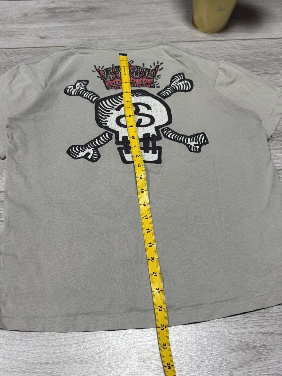Stussy Stussy USA ☠️ SS big logo skull tee shirt vintage Size US M / EU 48-50 / 2 - 9 Thumbnail
