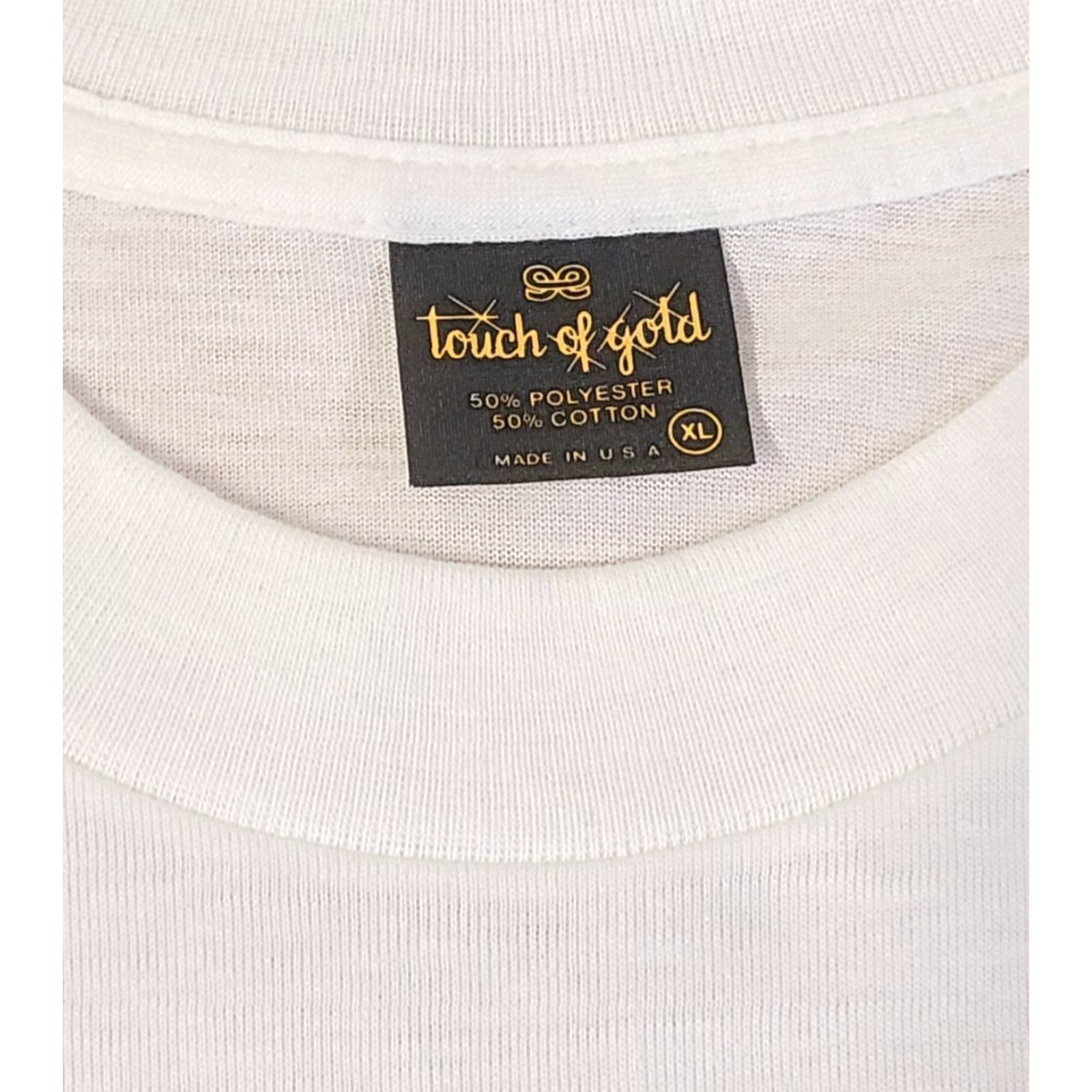 Vintage VINTAGE Touch of gold Shirt Parrot Logo Crew Neck Short Sleeve White XL Men’s) Size US XL / EU 56 / 4 - 3 Thumbnail