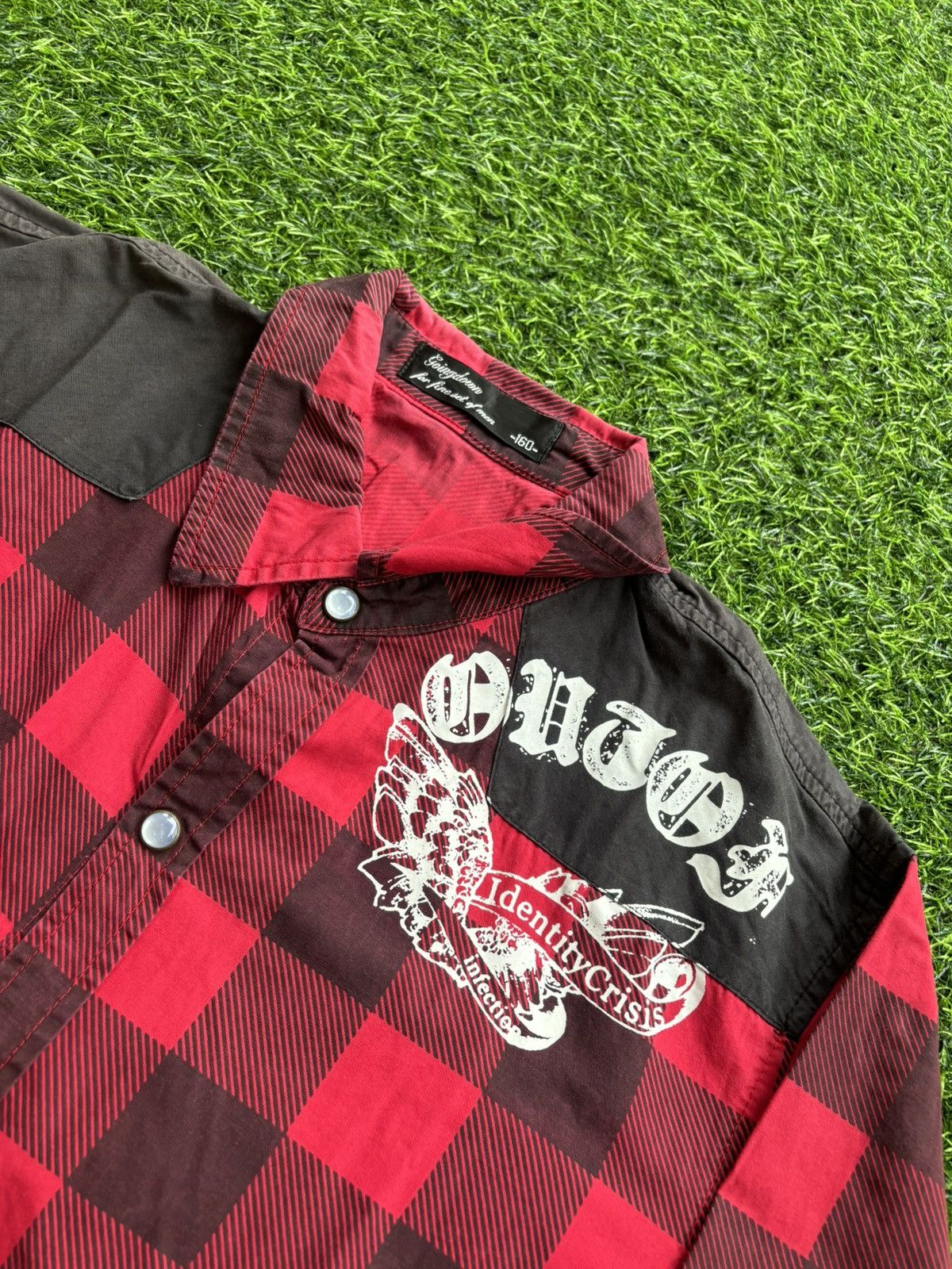 Hysteric Glamour Y2k Goingdown Skull Punk Style Shirt Size US L / EU 52-54 / 3 - 5 Thumbnail