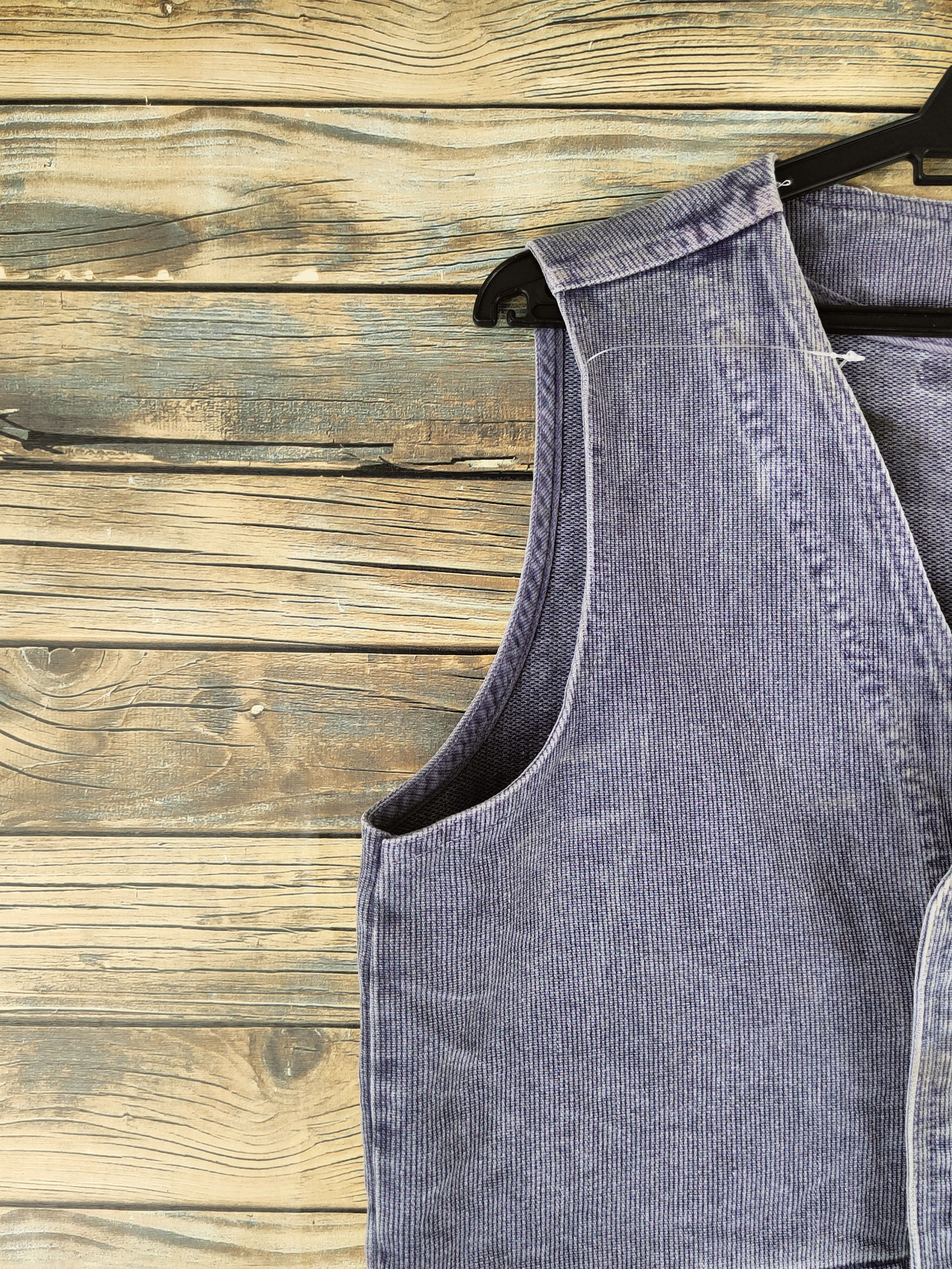 Vintage Japan Vintage indigo denim Blue Vests #S2933 Size US M / EU 48-50 / 2 - 5 Thumbnail