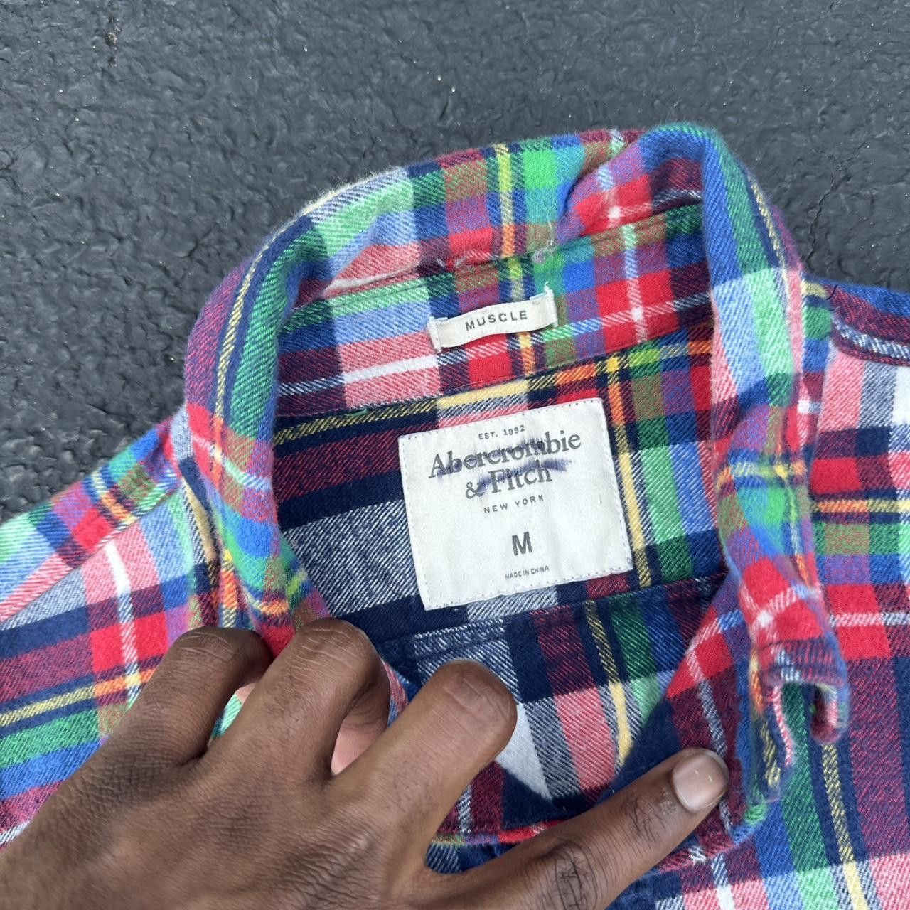 Abercrombie & Fitch × Japanese Brand × Polo Ralph Lauren Abercrombie and fitch polo inspired flannel M Size US M / EU 48-50 / 2 - 1 Thumbnail