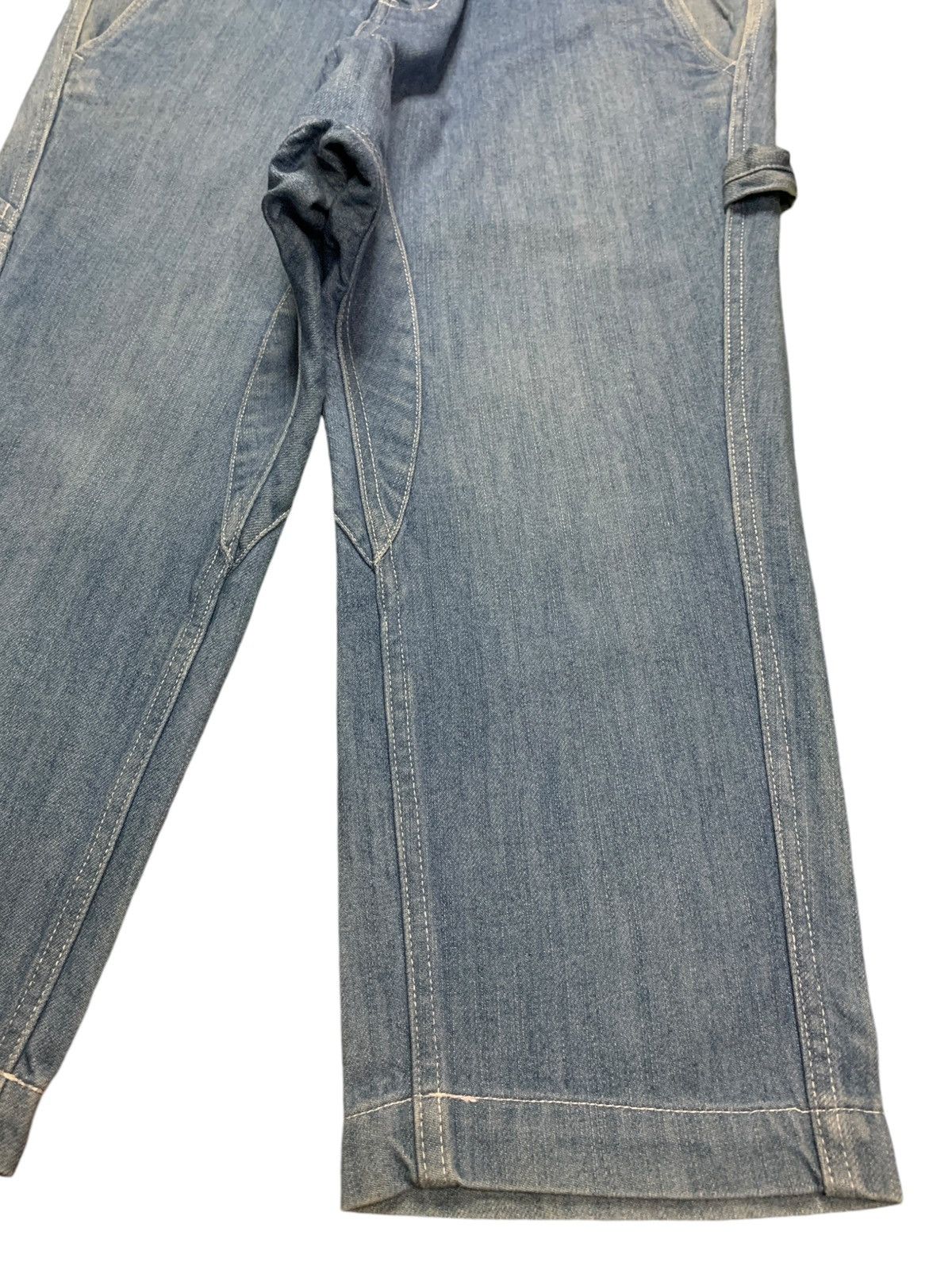 Japanese Brand × NANO universe SALES🔥Vintage Nano Universe Cinch Carpenter Jean Shorts Size US 34 / EU 50 - 7 Thumbnail