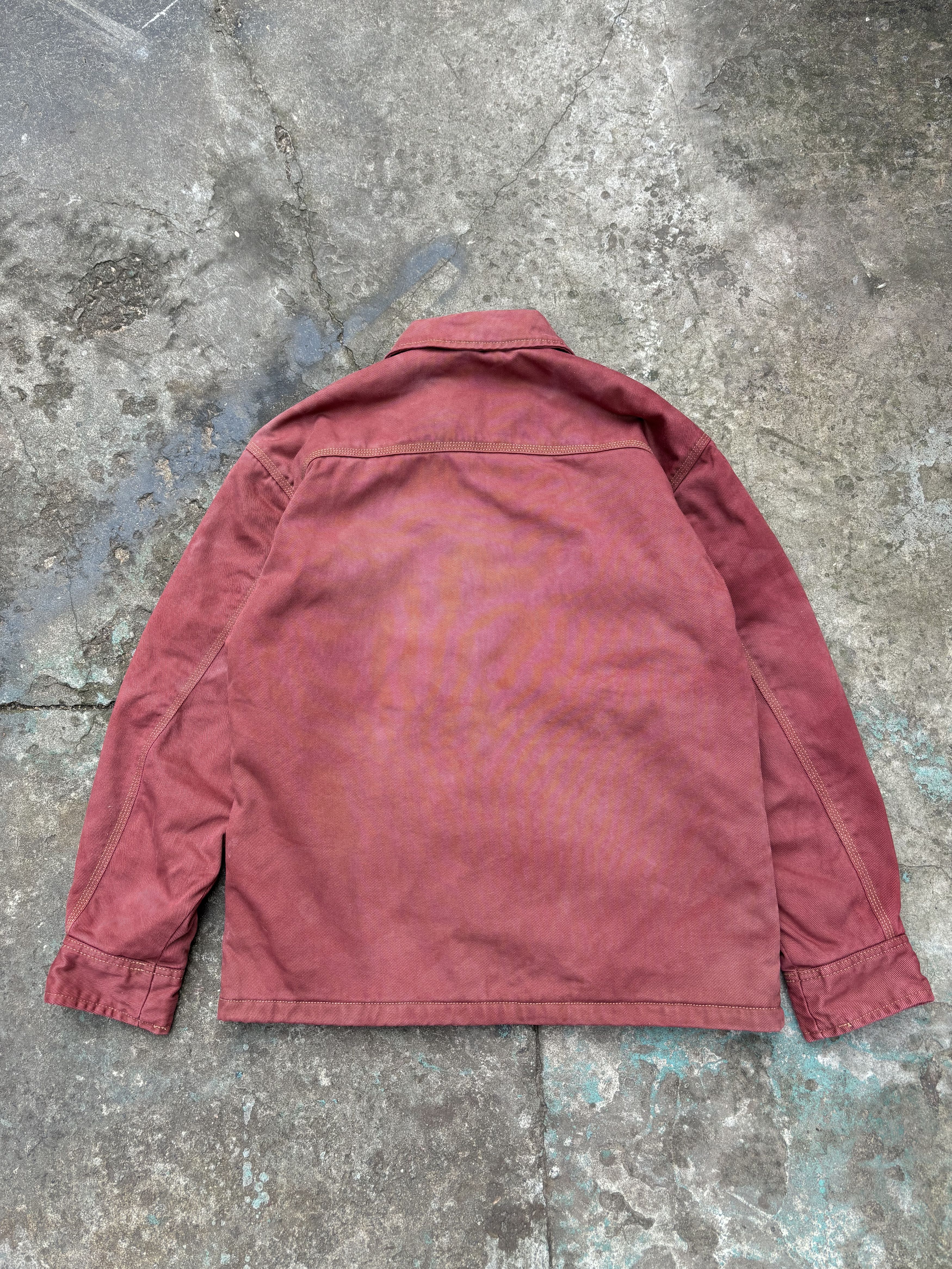 Abercrombie Fitch Garment Dyed Canvas Work Insulated Jacket