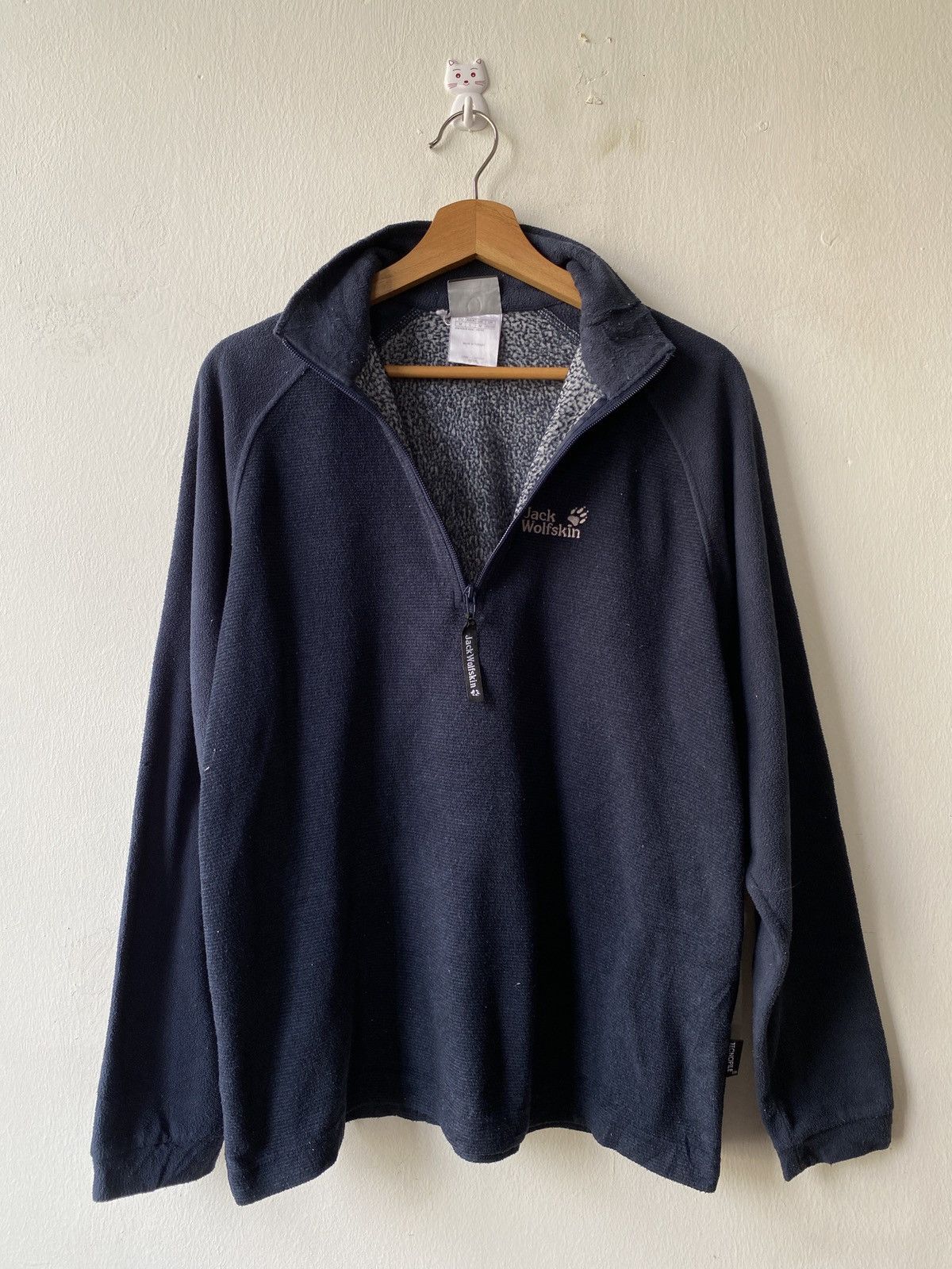 Jack Wolfskin 2000s - Jack Wolfskin Half Zipper/Pullover Tecnopile Fleece Size US M / EU 48-50 / 2 - 6 Thumbnail