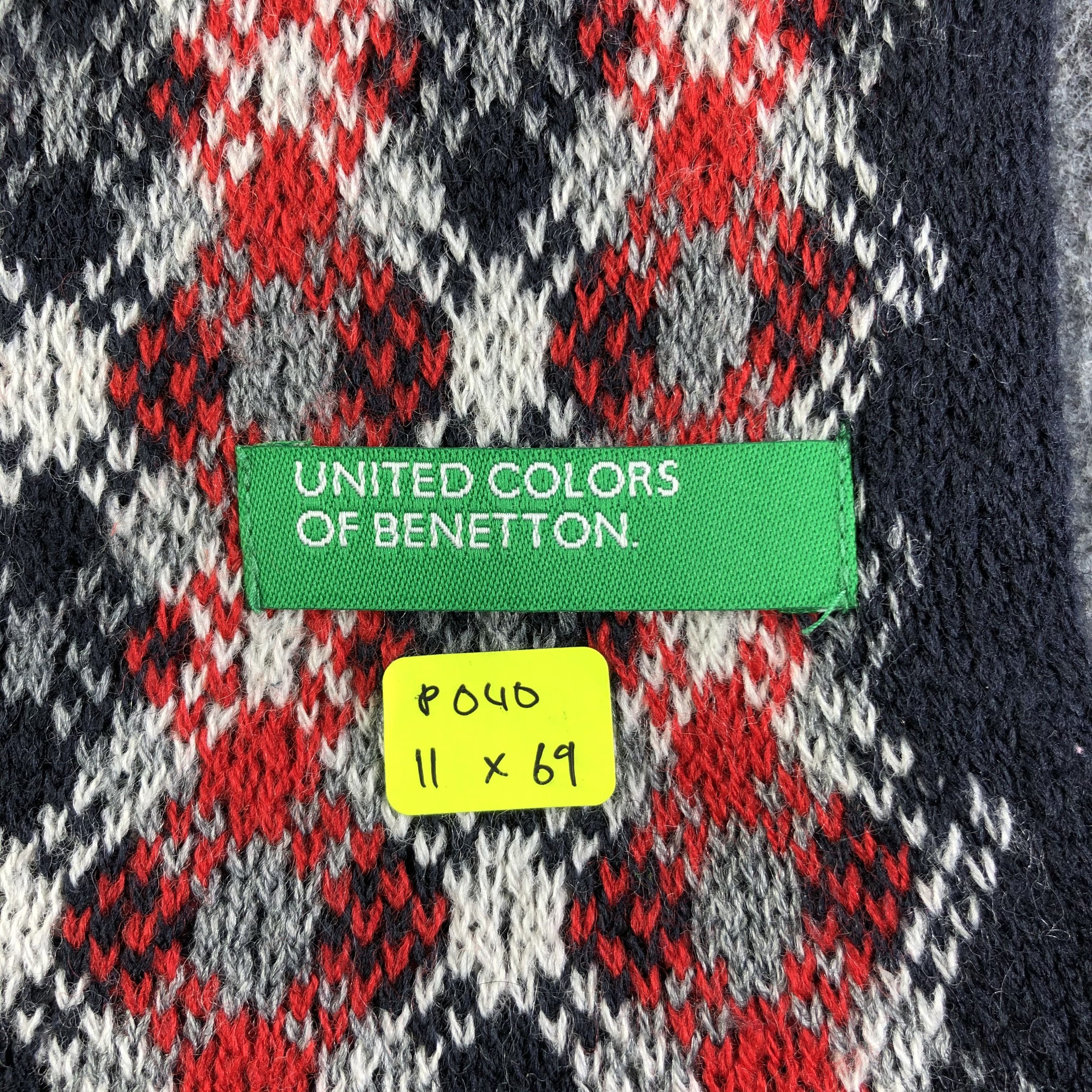 United Colors Of Benetton United Colors Of Benetton Scarf / Muffler / Neckwear P040 Size ONE SIZE - 7 Thumbnail