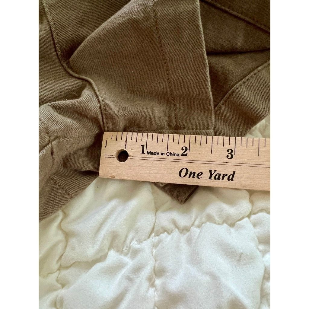 Free People Free People Army Olive Green Billie Chino Shorts sz 10 Size 32" / US 10 / IT 46 - 7 Thumbnail