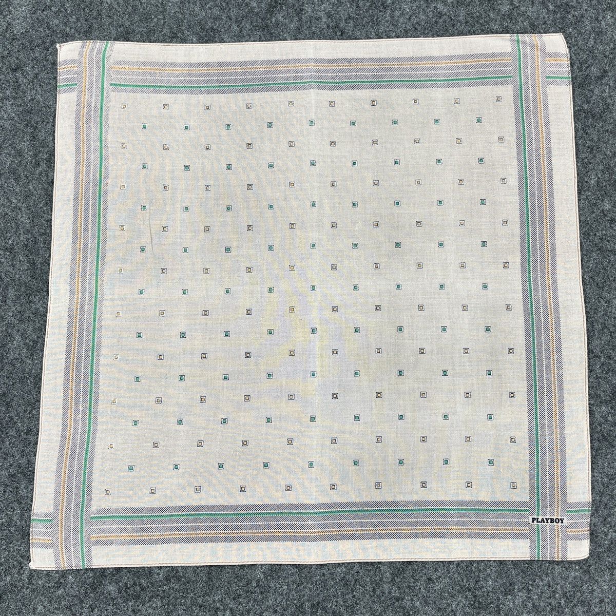 Playboy × Vintage Playboy Handkerchief / Bandana / Neckerchief B337 Size ONE SIZE - 1 Thumbnail