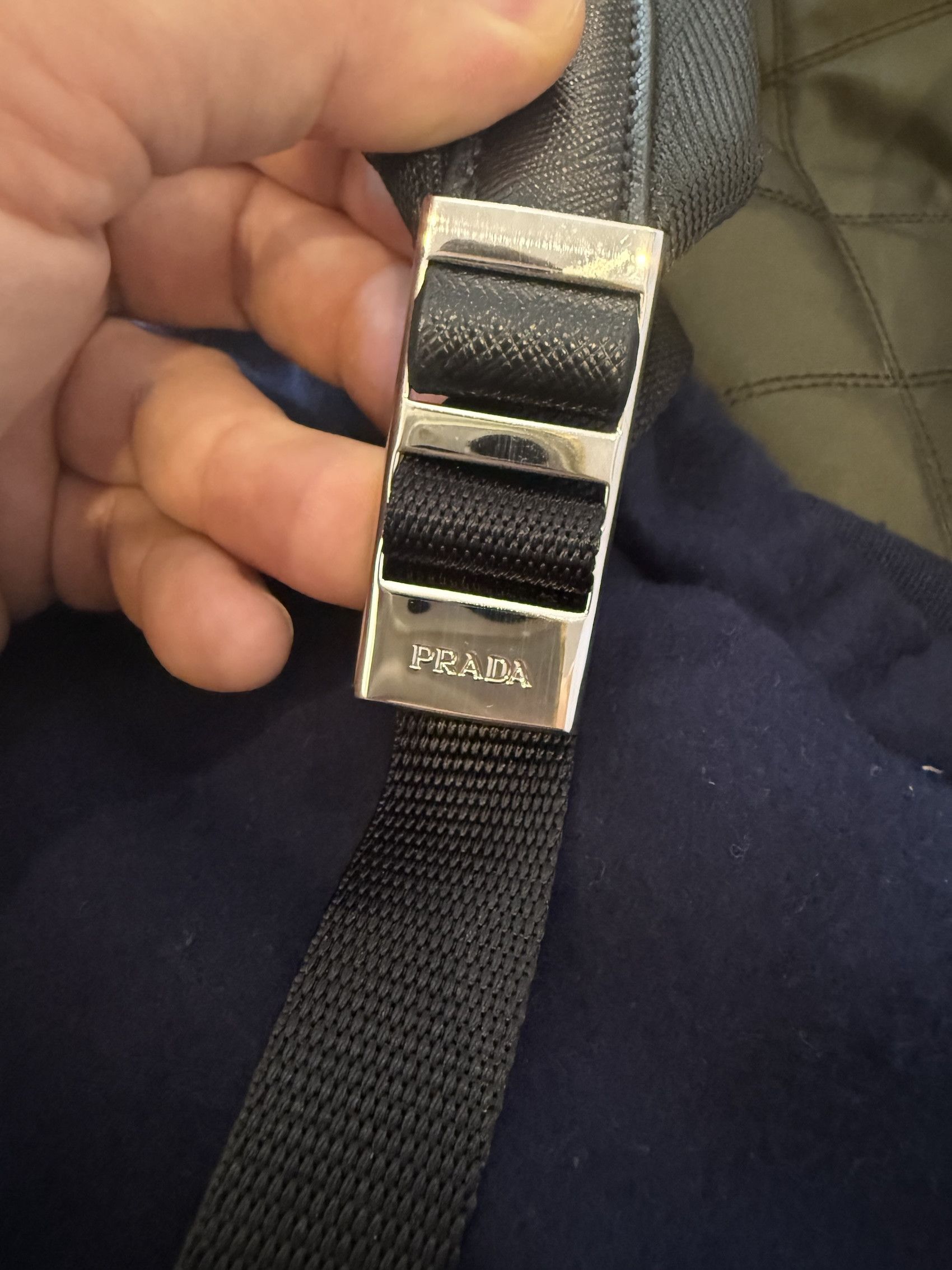 Prada SS'24 Backpack Nylon and Real Fur Size ONE SIZE - 10 Thumbnail
