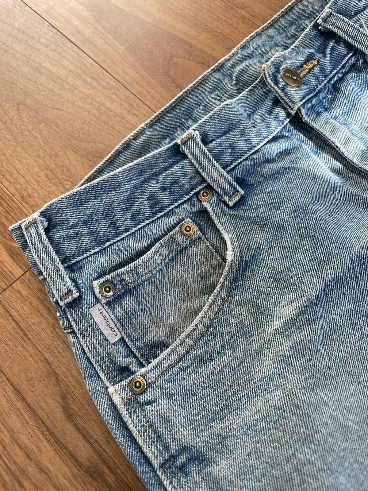 Carhartt Vintage Carhartt B171 DST Carpenter Jeans Size US 34 / EU 50 - 4 Thumbnail
