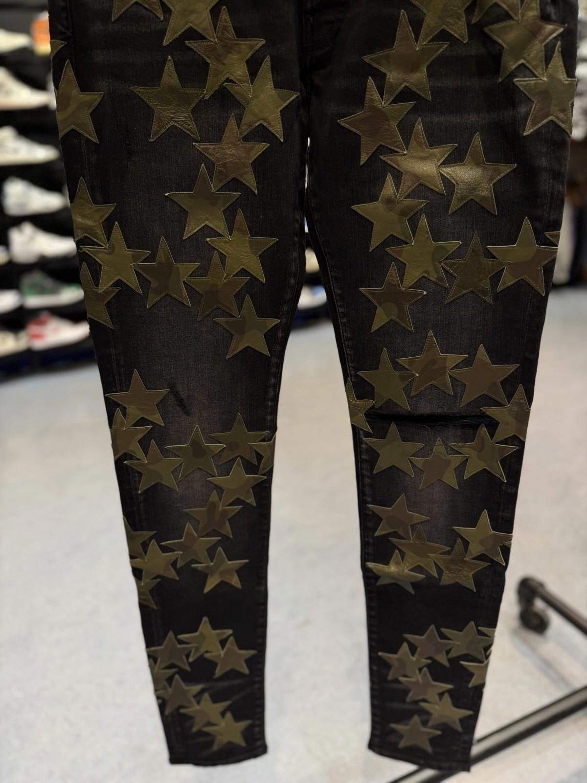 Amiri Size 31 Amiri Chemist Black Green Jeans 100% Authentic NEW Size US 31 - 4 Thumbnail