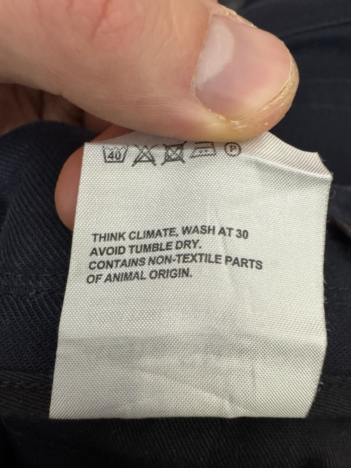 Acne Studios Acne Studios Abbi Relaxed Utility Twill Cargo Pants Navy Size US 28 / EU 44 - 6 Thumbnail