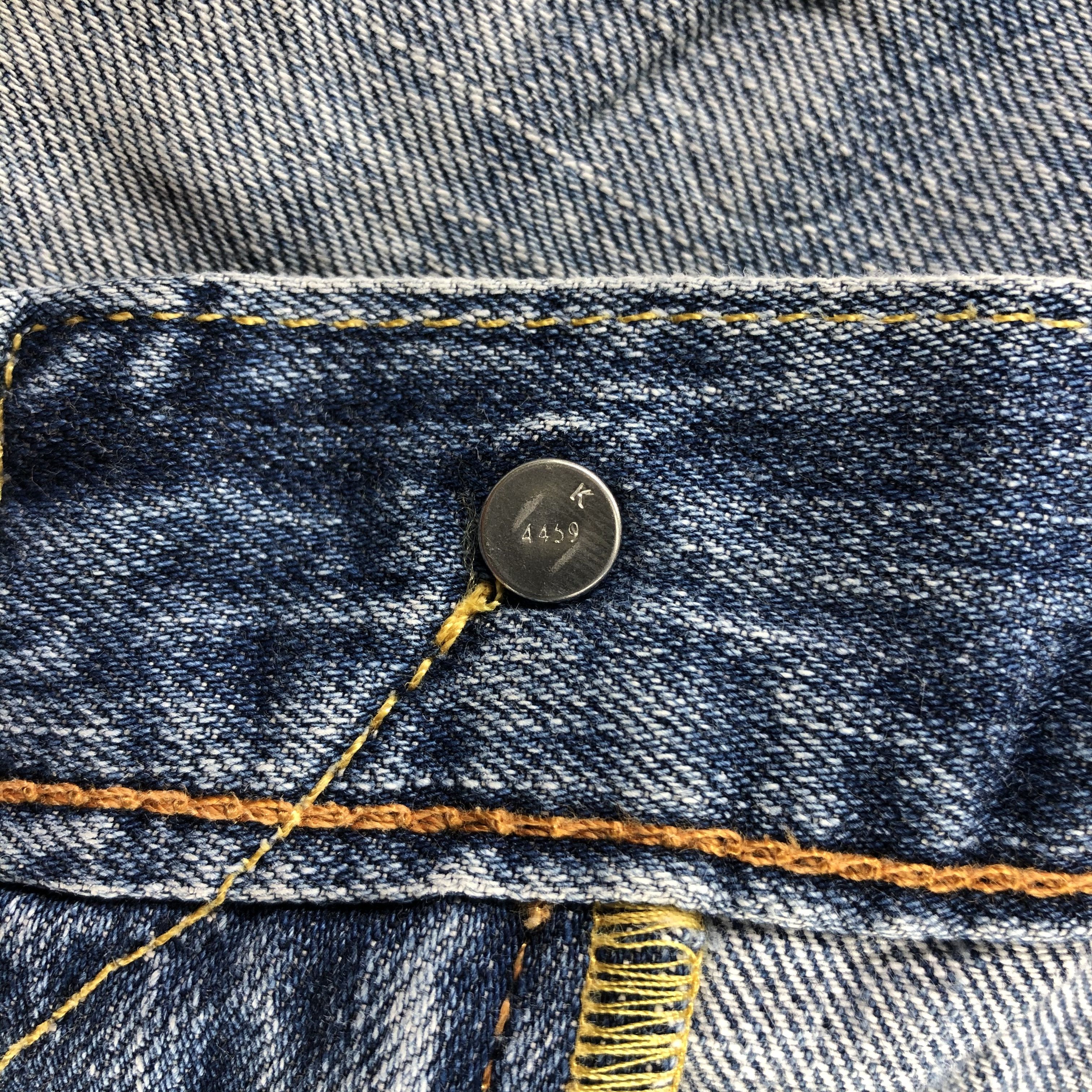 Levi's Levi's 502 Jeans Distress Faded Blue Denim KJ1402 Size US 31 - 9 Thumbnail