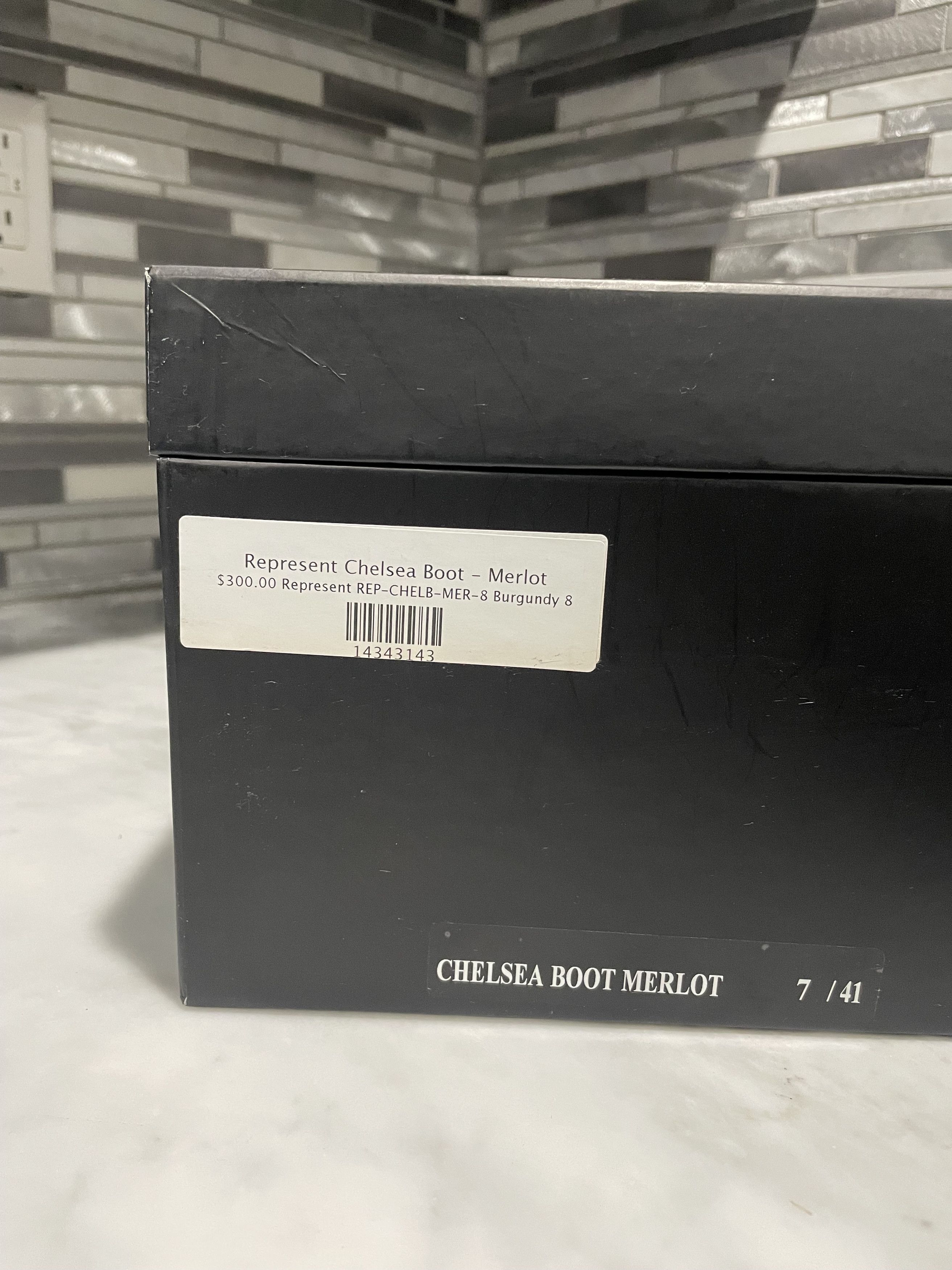 Represent Clo. Represent Chelsea Suede Leather Boot Merlot Size US 8 / EU 41 - 8 Thumbnail