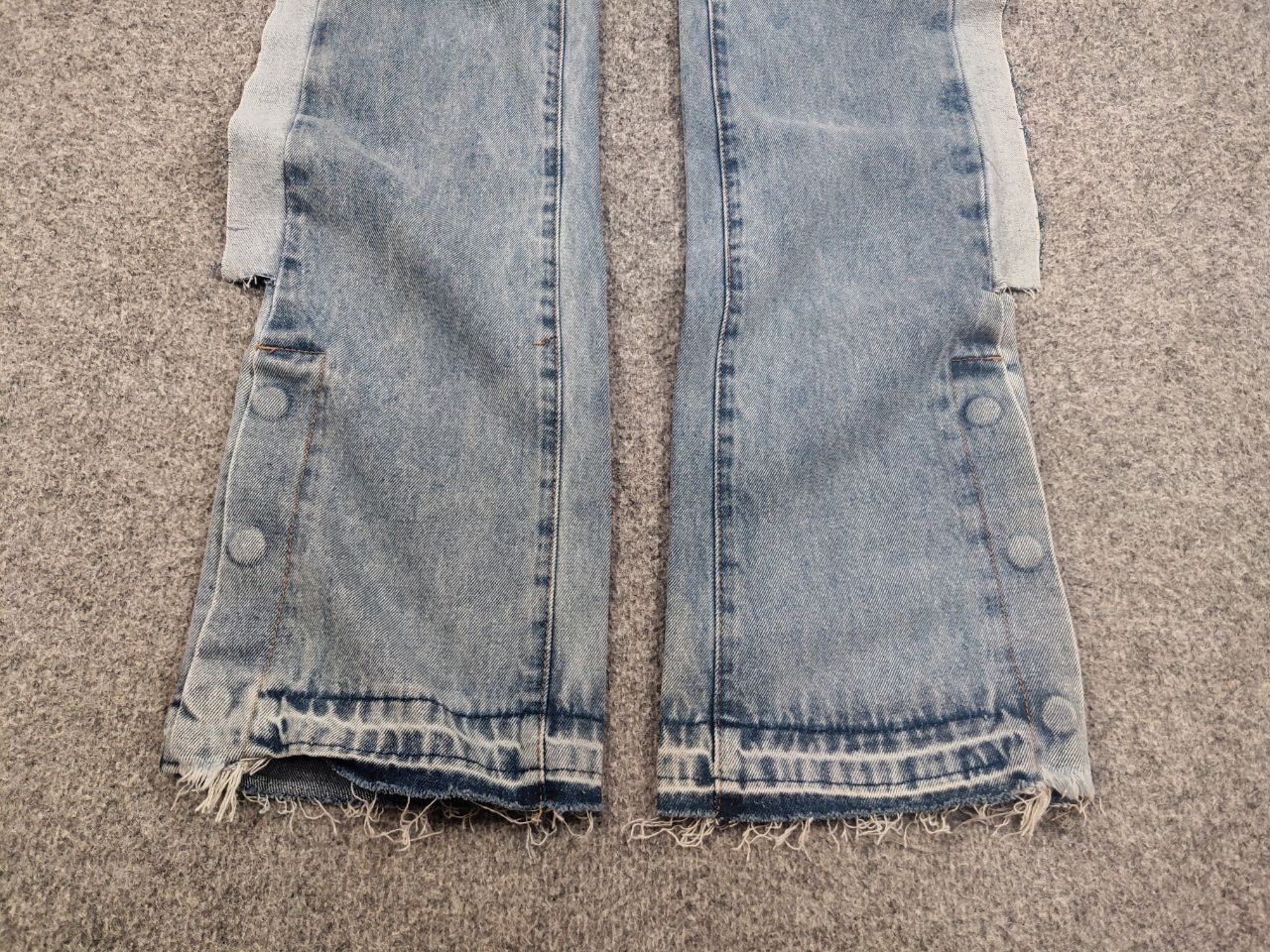 Japanese Brand Vintage if six was nine yohji Style Flared Denim Jeans Y2K Size US 32 / EU 48 - 4 Thumbnail