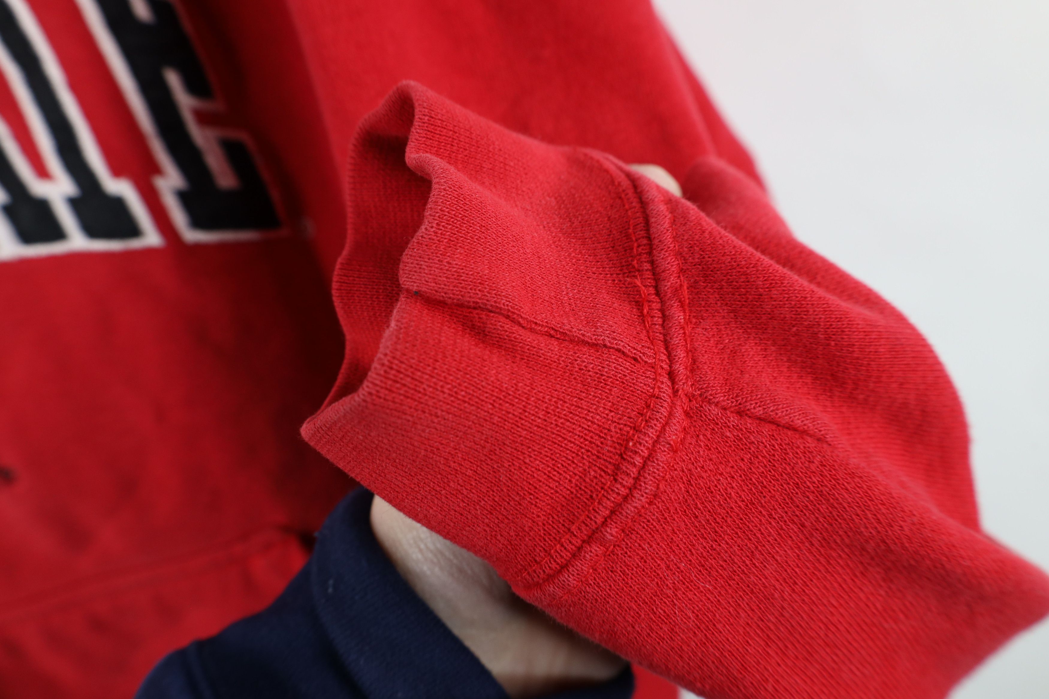 Vintage Vintage 90s Ohio State University Football Hoodie Sweatshirt Size US XL / EU 56 / 4 - 9 Thumbnail