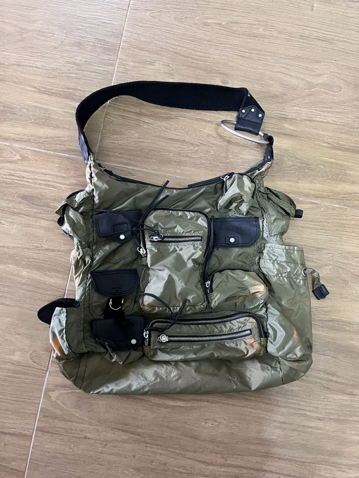 Diesel × Vintage Diesel Multi-Pocket Sling Bag cargo Size ONE SIZE - 1 Thumbnail