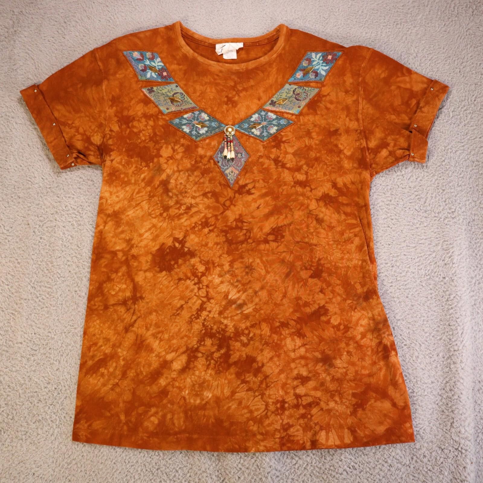 Other Joanie W. Women Shirt Small Western Studs Single Stitch USA Size S / US 4 / IT 40 - 1 Thumbnail