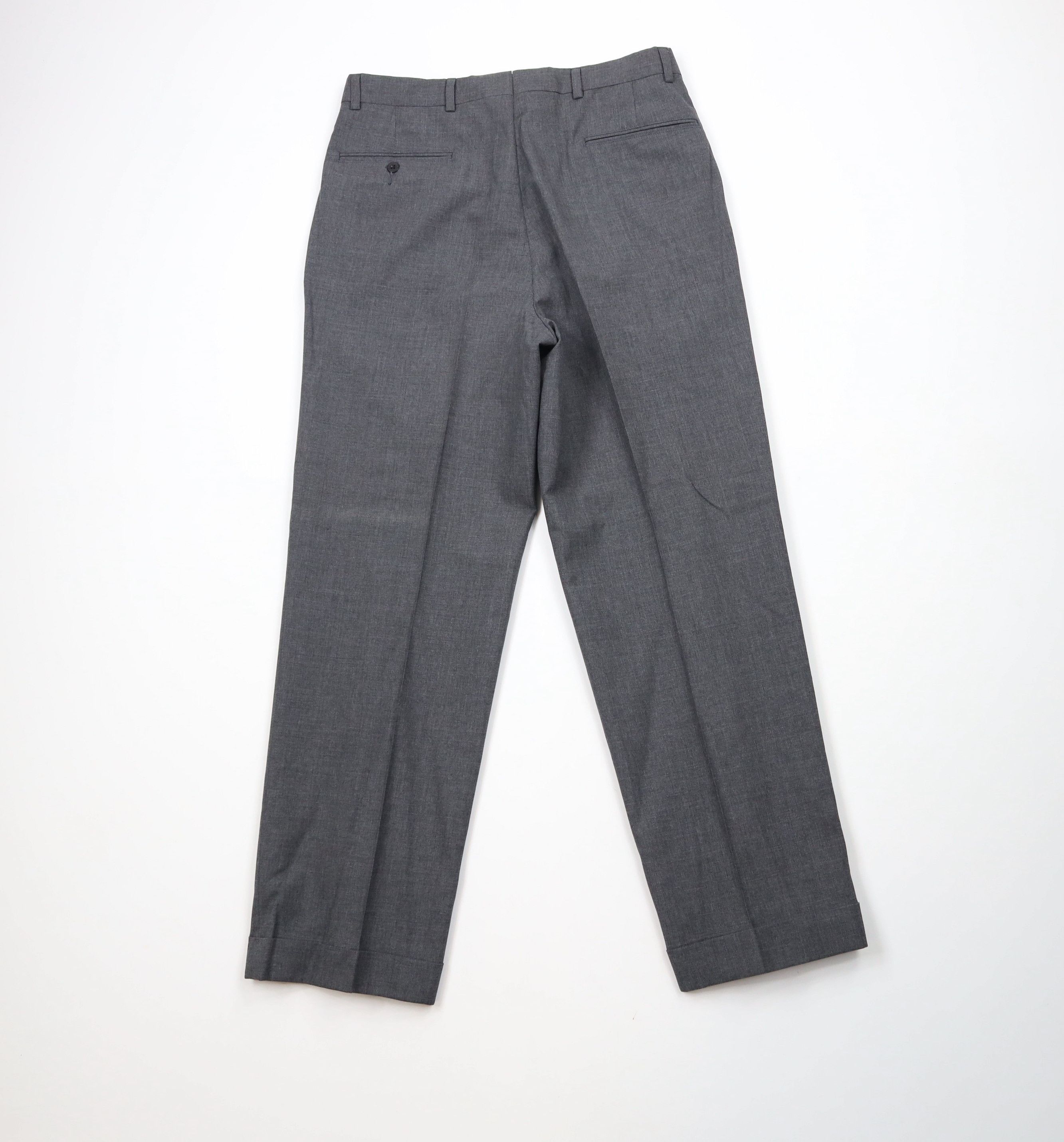 Brooks Brothers × Vintage Vintage 70s 80s Brooks Brothers Chino Pants Heather Gray USA Size US 32 / EU 48 - 10 Thumbnail