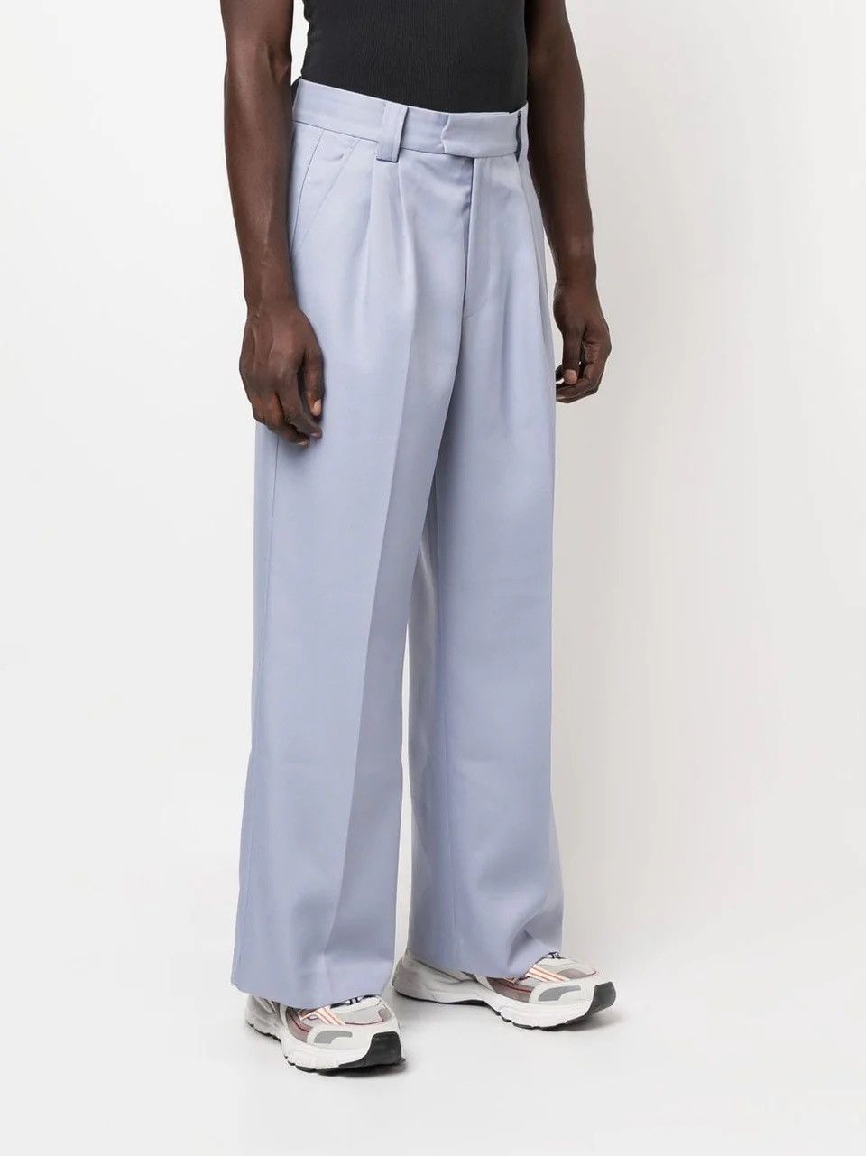 Viktor & Rolf !DS! SS22 Viktor & Rolf Pleat Detail High Closure Pants Size US 30 / EU 46 - 3 Thumbnail