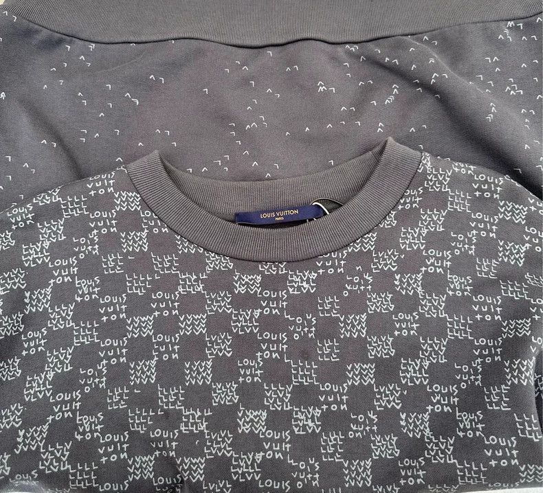 Louis Vuitton Louis Vuitton 22fw New Black and Grey Origami Sweatshirt 25 Size US L / EU 52-54 / 3 - 6 Thumbnail