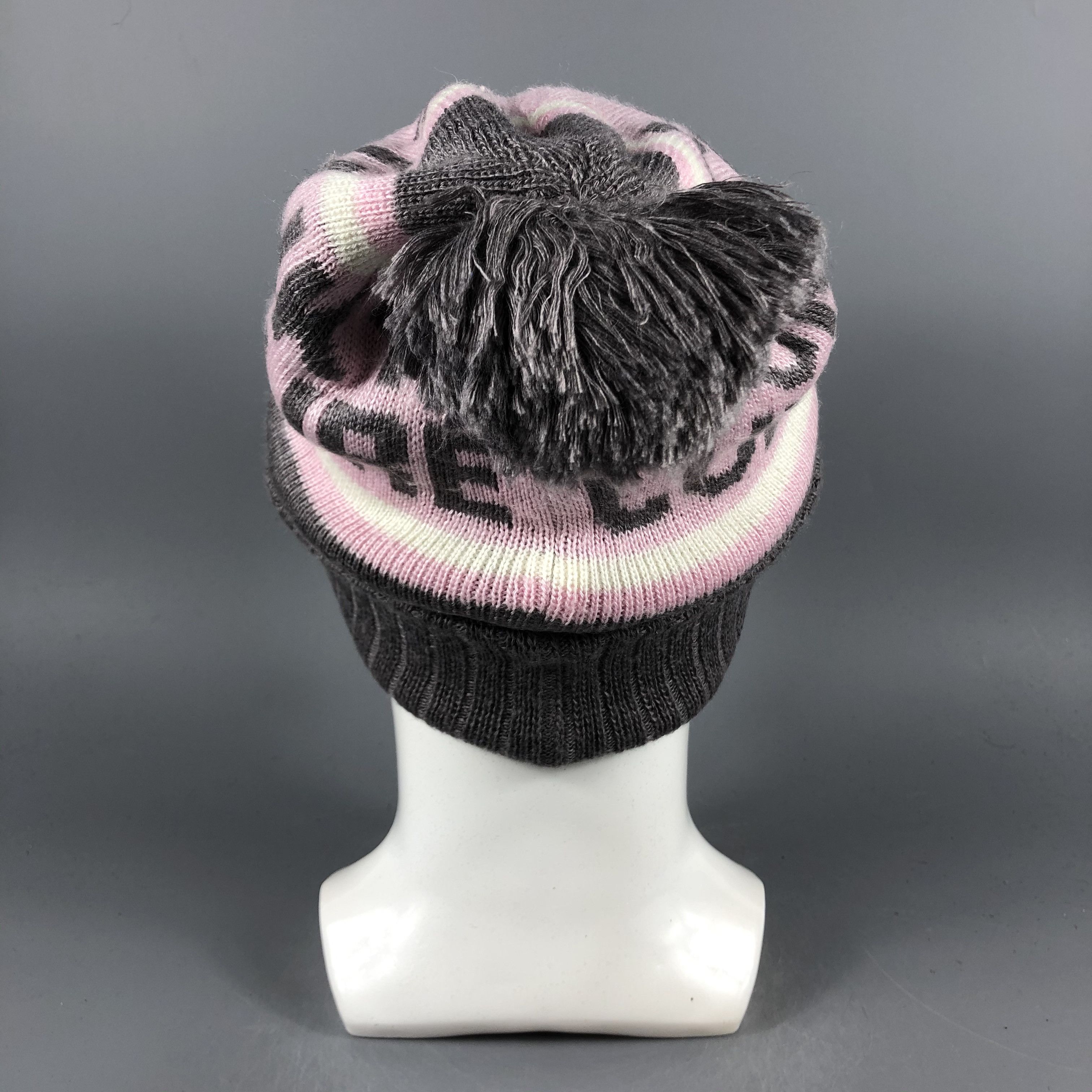 Japanese Brand × Vintage Fc Brand "Wording" Beanie Snow Hat Snow Cap -D1073 Size ONE SIZE - 3 Thumbnail