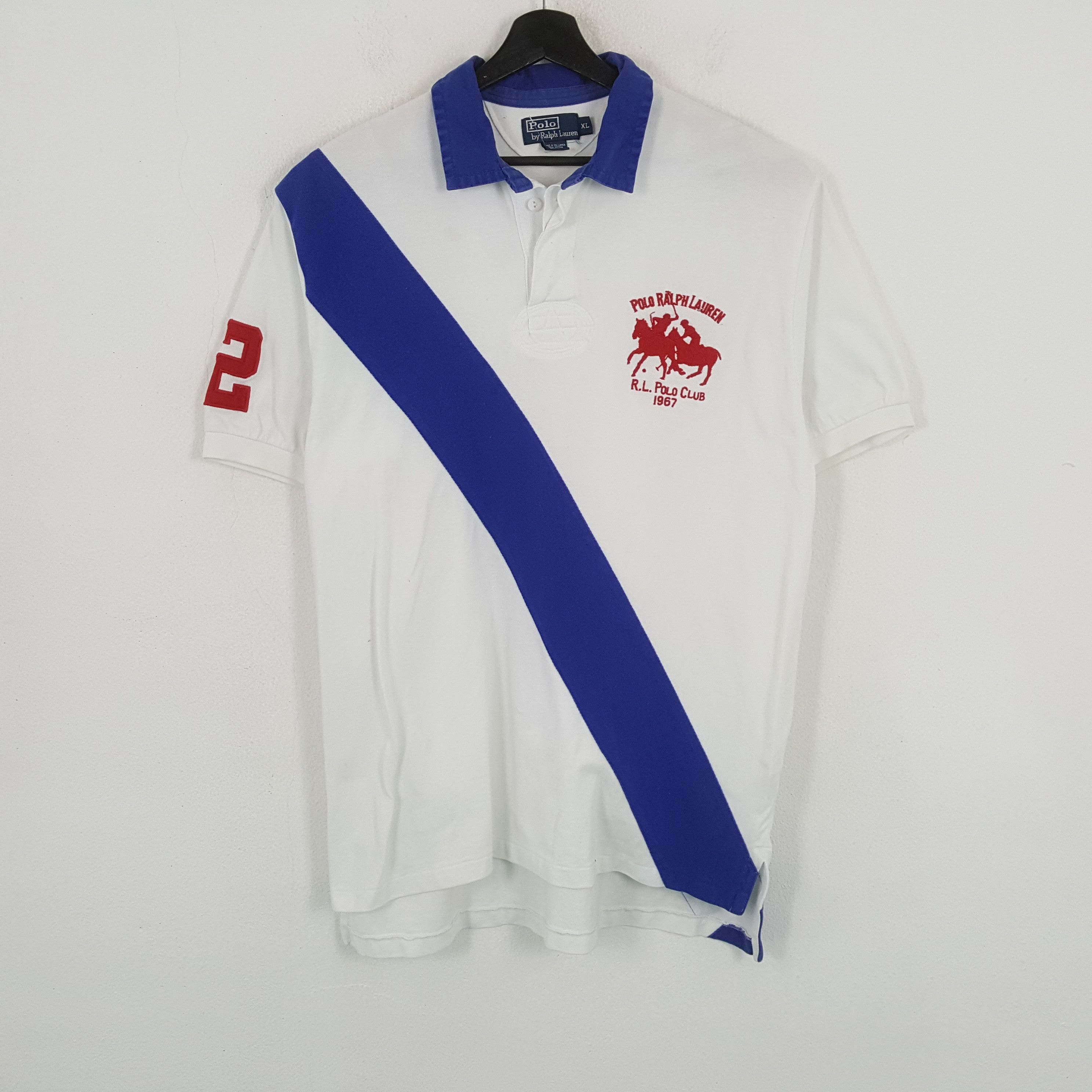 Polo Ralph Lauren × Vintage POLO by RALPH LAUREN Fashion Brand Casual Polos Size US XL / EU 56 / 4 - 1 Thumbnail