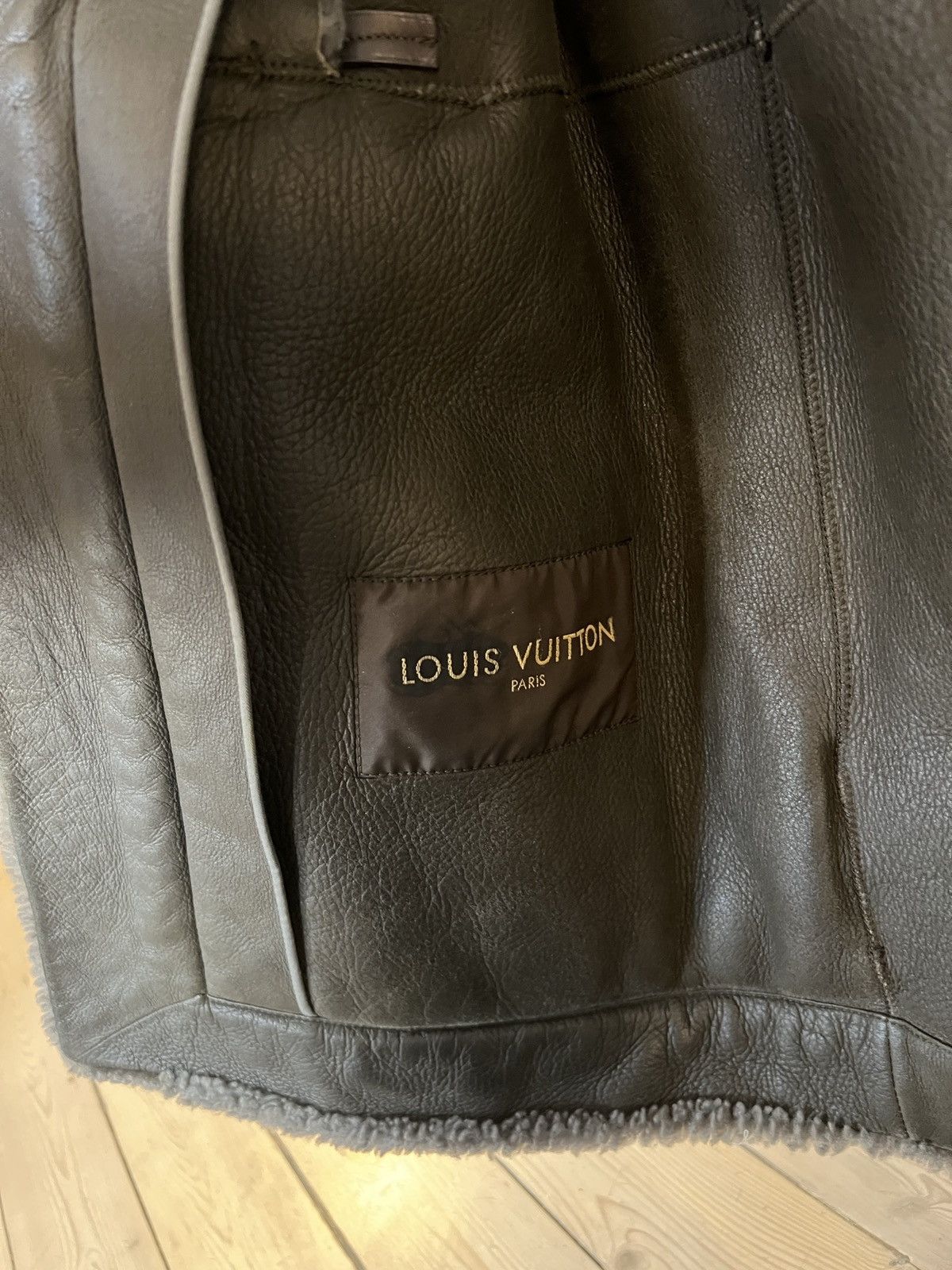 Louis Vuitton Louis Vuitton FW 2013 Shearling Duffle Coat Fur Trim Hood Size US M / EU 48-50 / 2 - 7 Thumbnail